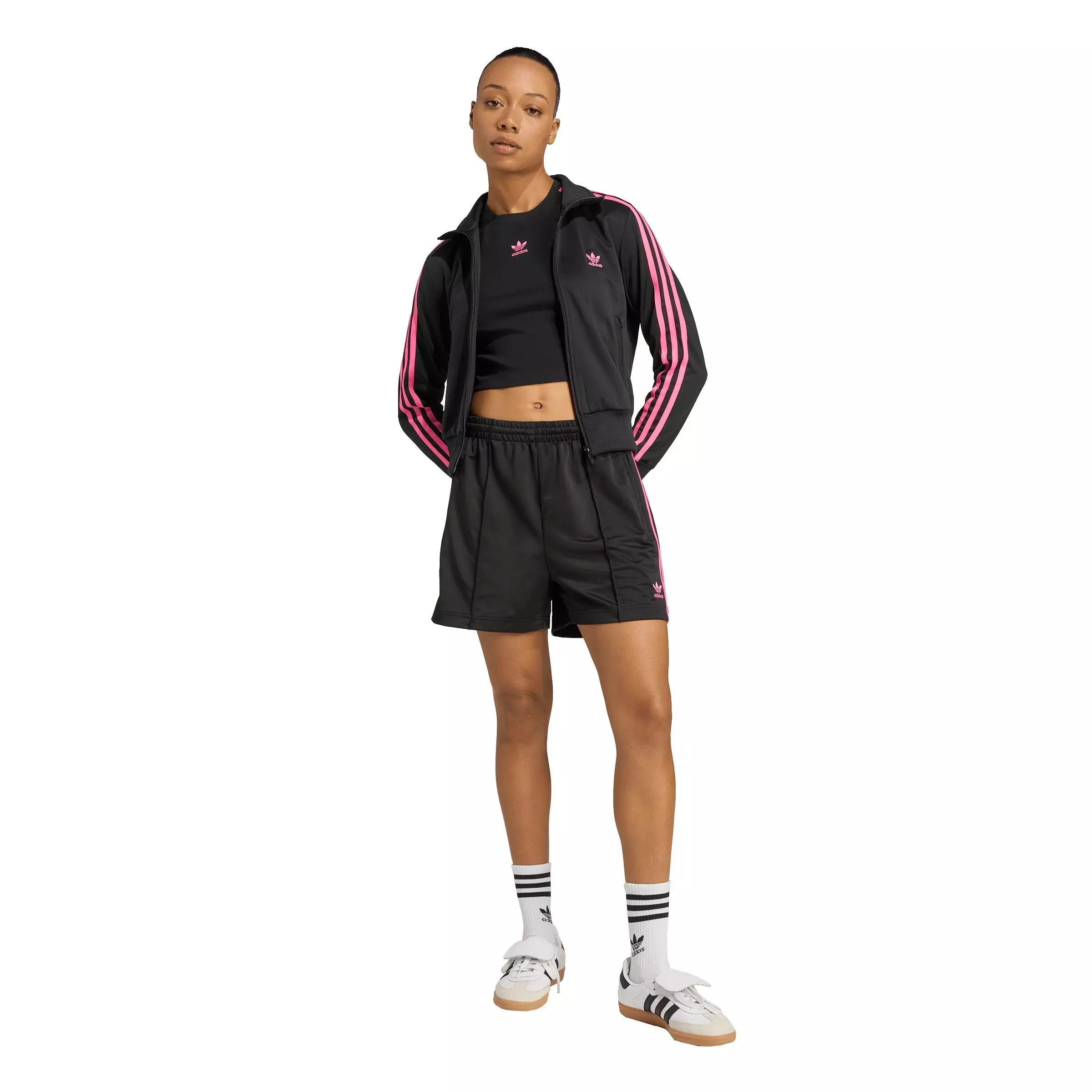 adidas Originals Women's Adicolor Classics Firebird Track Jacket - BLACK