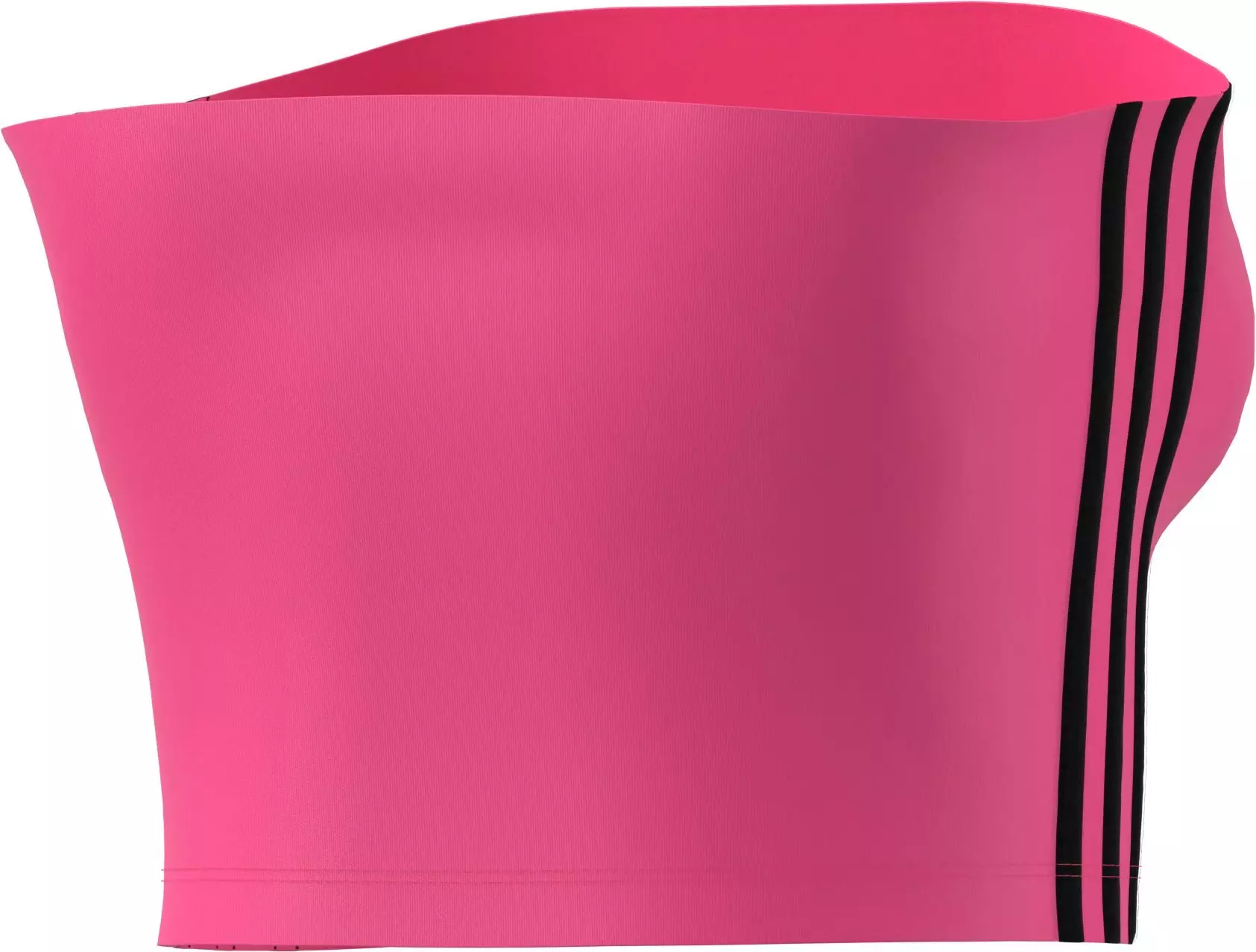 adidas Originals Women's Adicolor 3-Stripes Tube Top - PINK