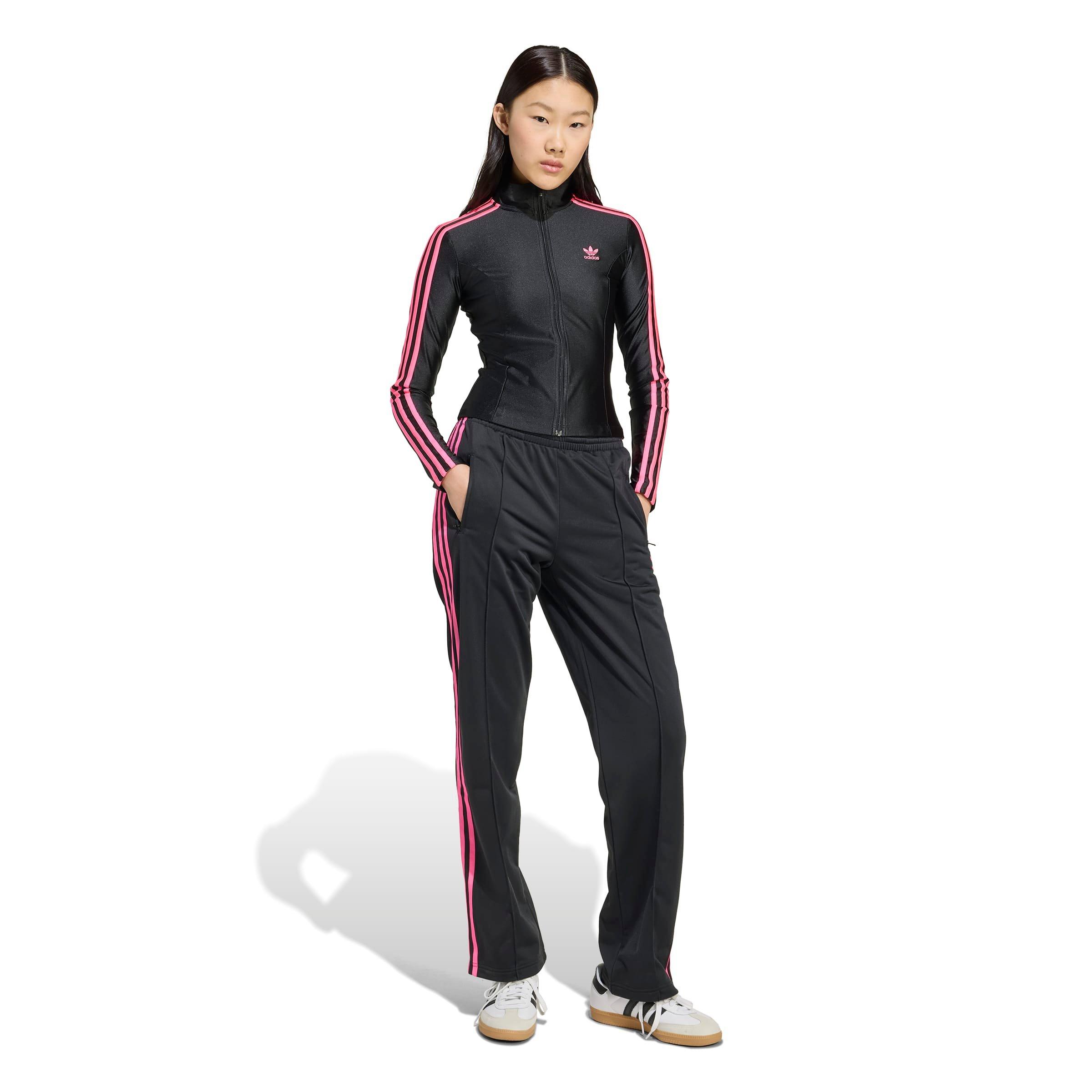 adidas Originals Women's Adicolor Classics Firebird Track Pants - BLACK Thumbnail View 5