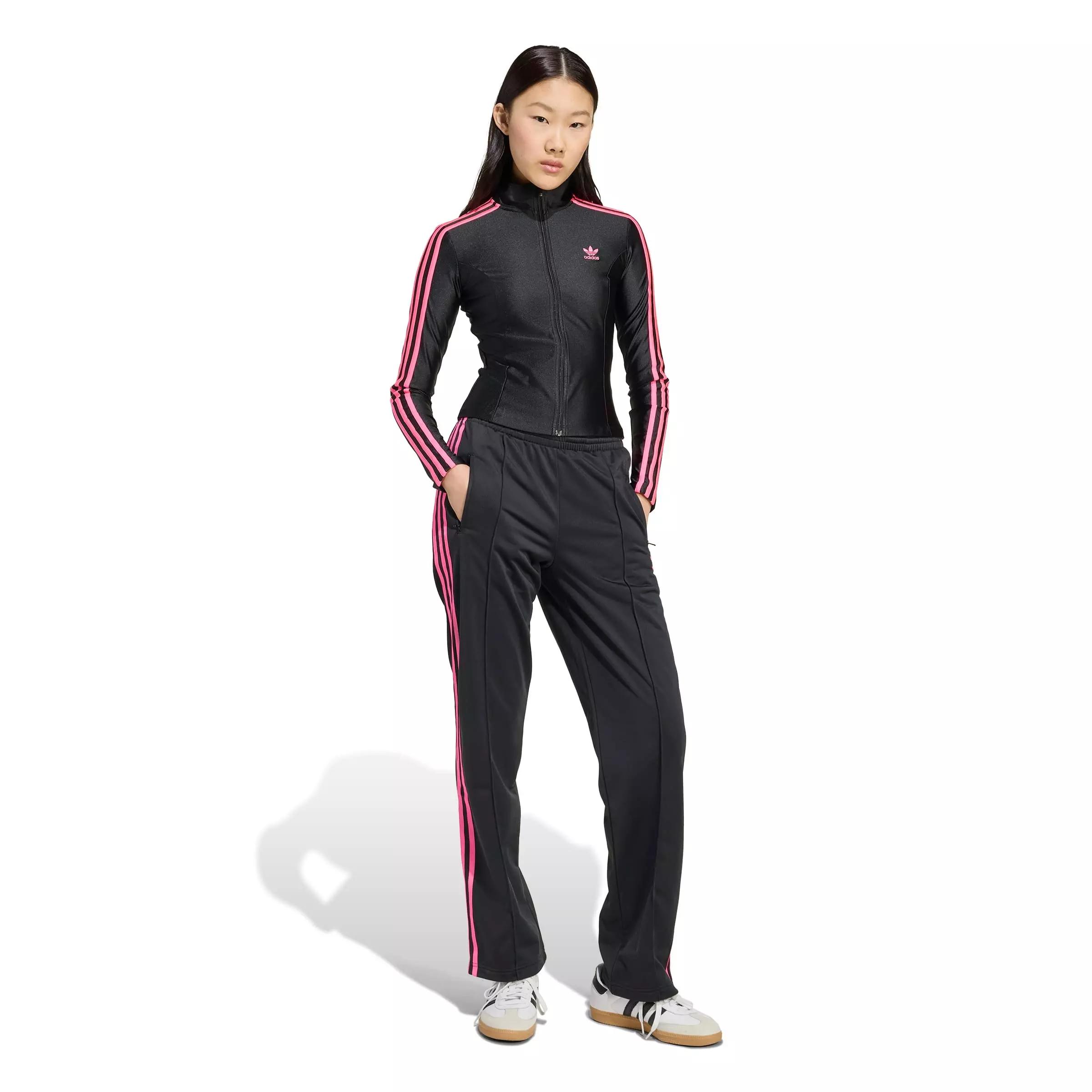 adidas Originals Women's Adicolor Classics Firebird Track Pants - BLACK