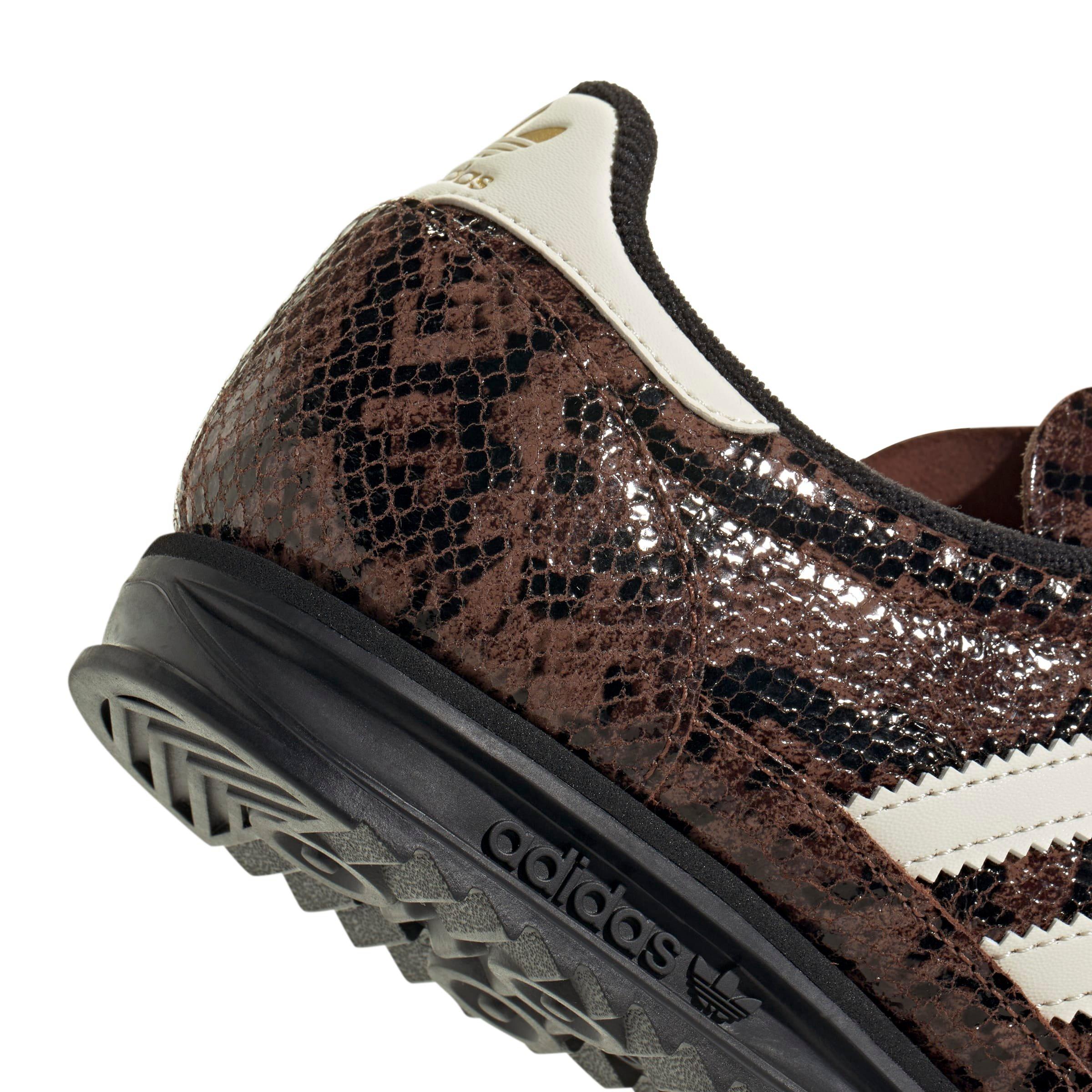 adidas Originals SL 72 "Snakeskin Print" Women's Shoe - BROWN Thumbnail View 3