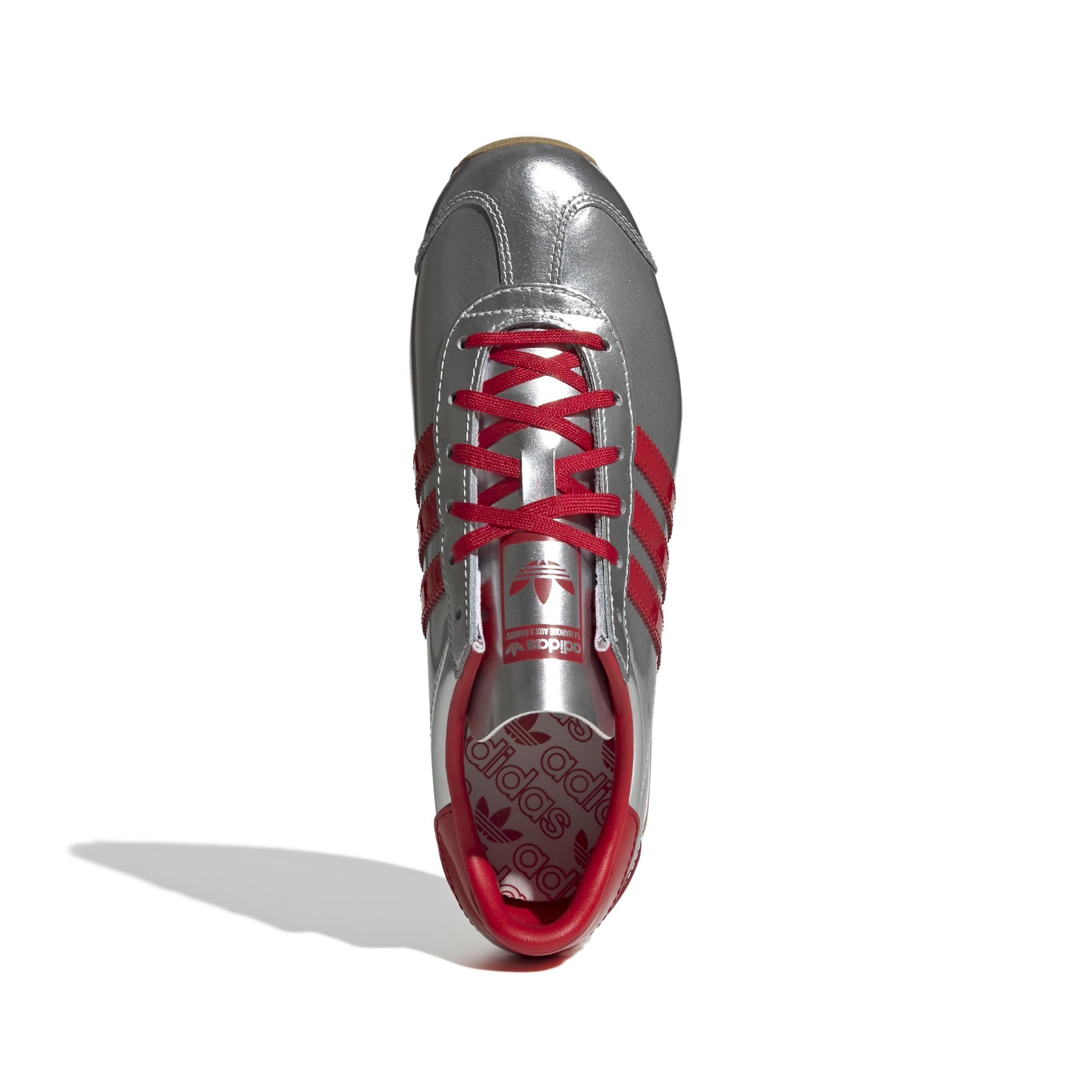 adidas Originals Country OG "Silver Metallic/Better Scarlet/White" Women's Shoe - SILVER/RED Thumbnail View 8