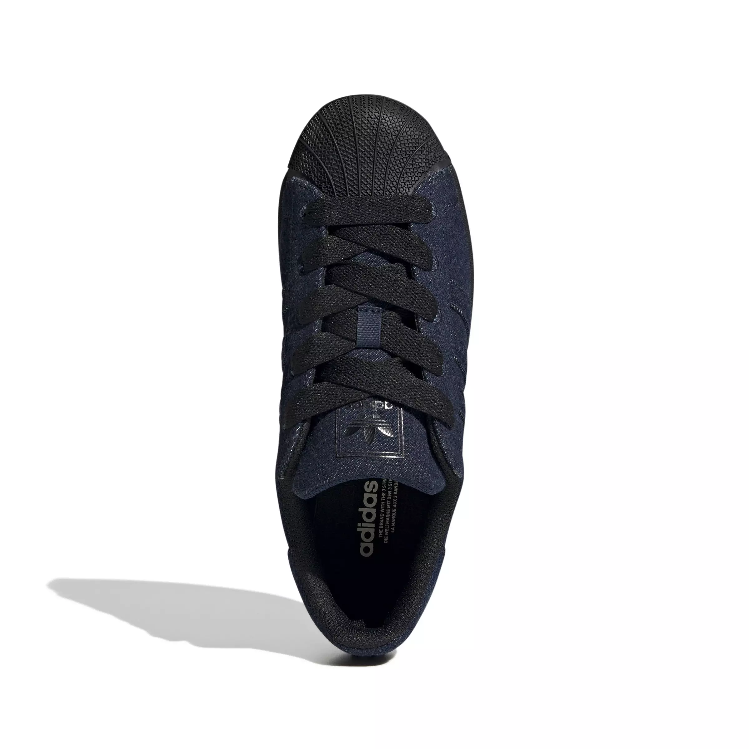 adidas Originals Superstar II "Night Indigo/Core Black" Women's Shoe - BLUE/BLACK