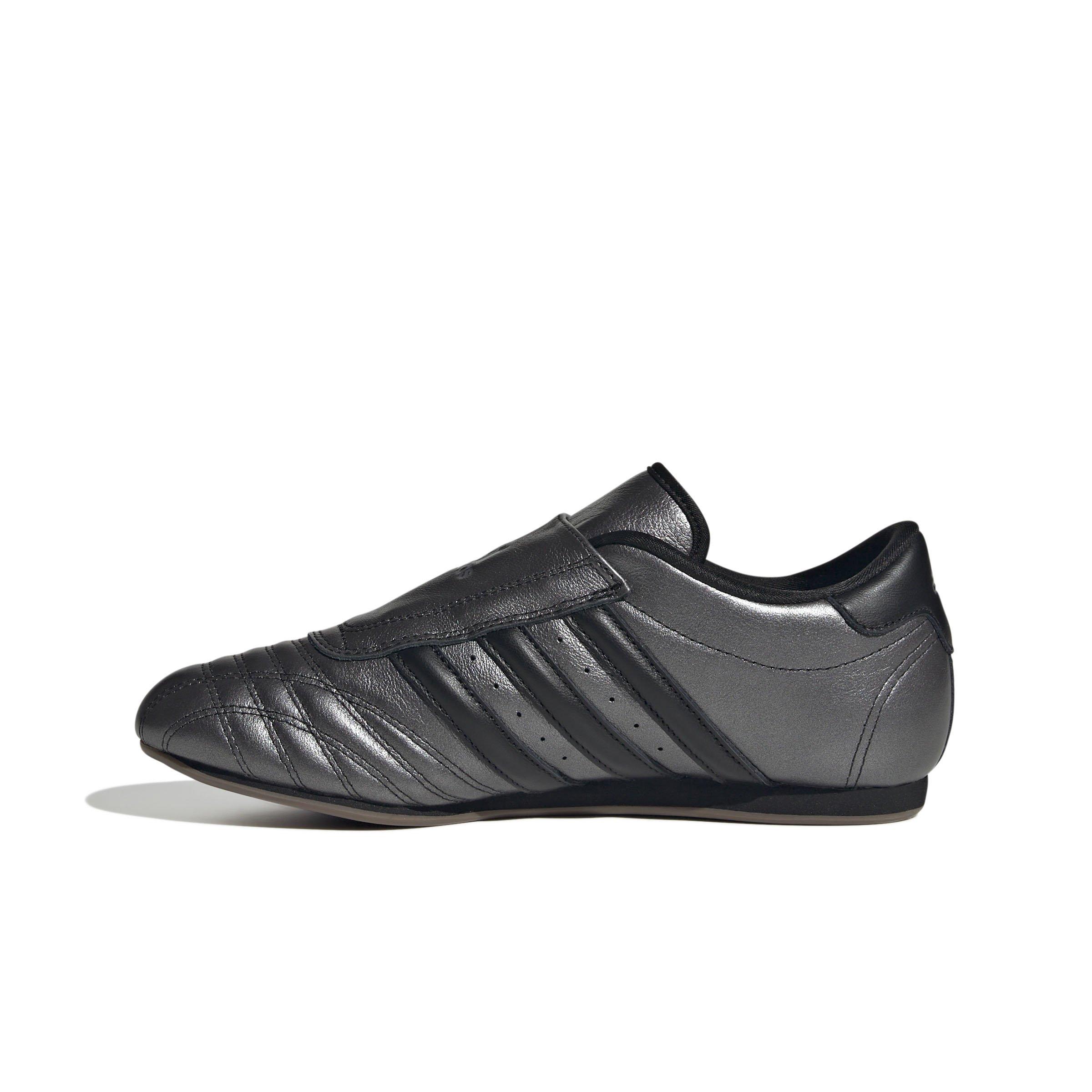 adidas Originals Taekwondo "Metallic Grey/Core Black" Women's Shoe - SILVER/BLACK Thumbnail View 2
