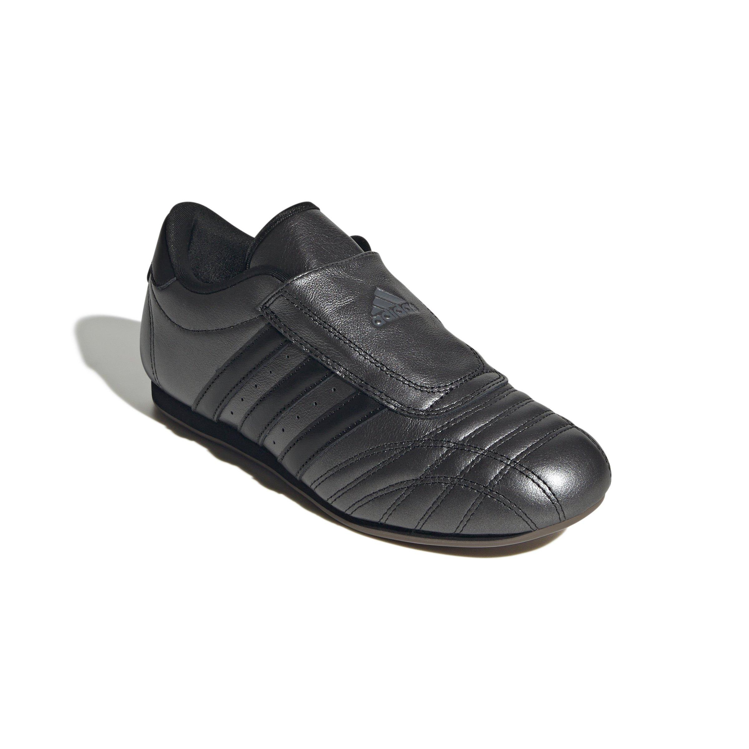 adidas Originals Taekwondo "Metallic Grey/Core Black" Women's Shoe - SILVER/BLACK Thumbnail View 4