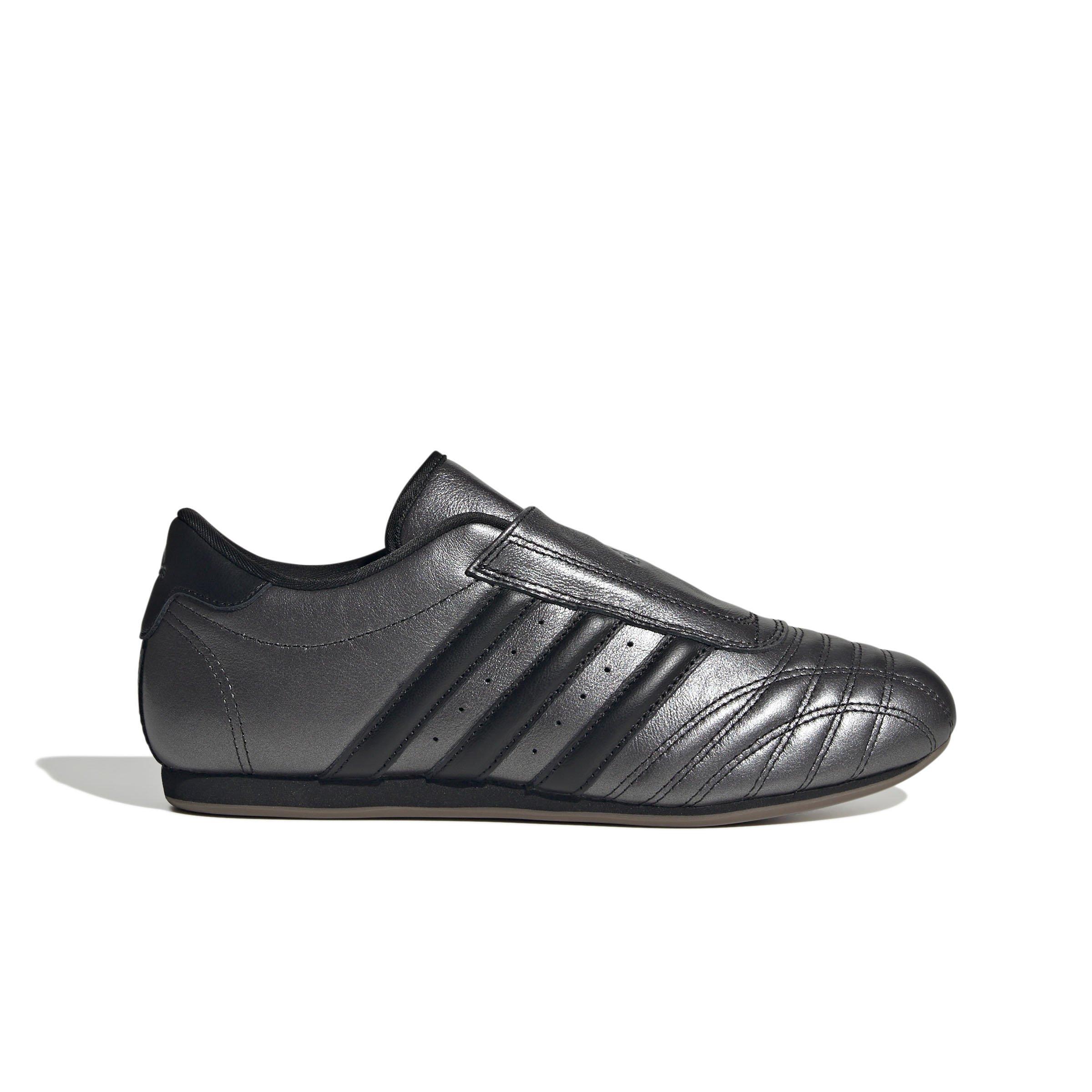 adidas Originals Taekwondo "Metallic Grey/Core Black" Women's Shoe - SILVER/BLACK Thumbnail View 1