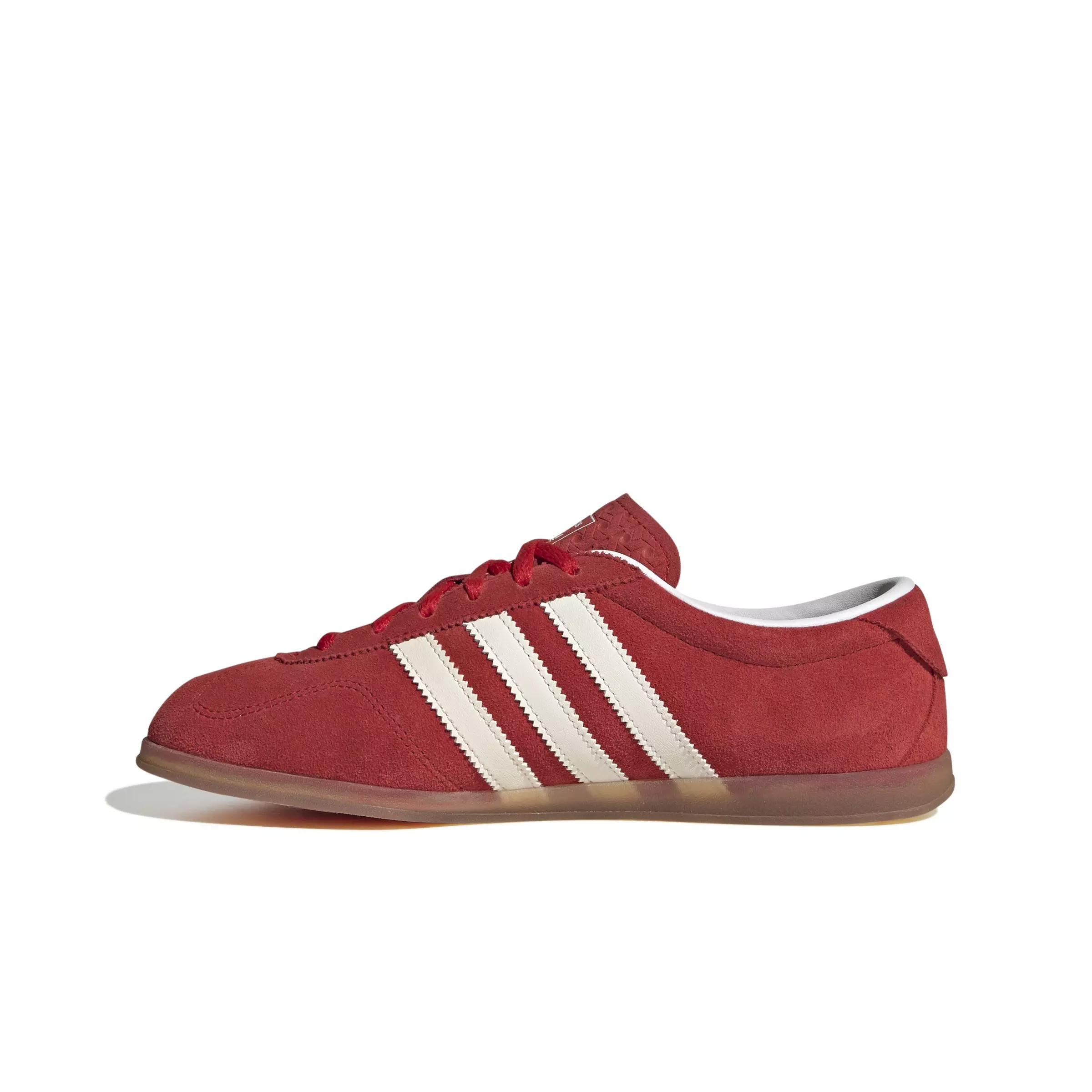adidas Originals Gazelle Lo Pro "Better Scarlet/Ftwr White/Gum" Women's Shoe - RED/WHITE