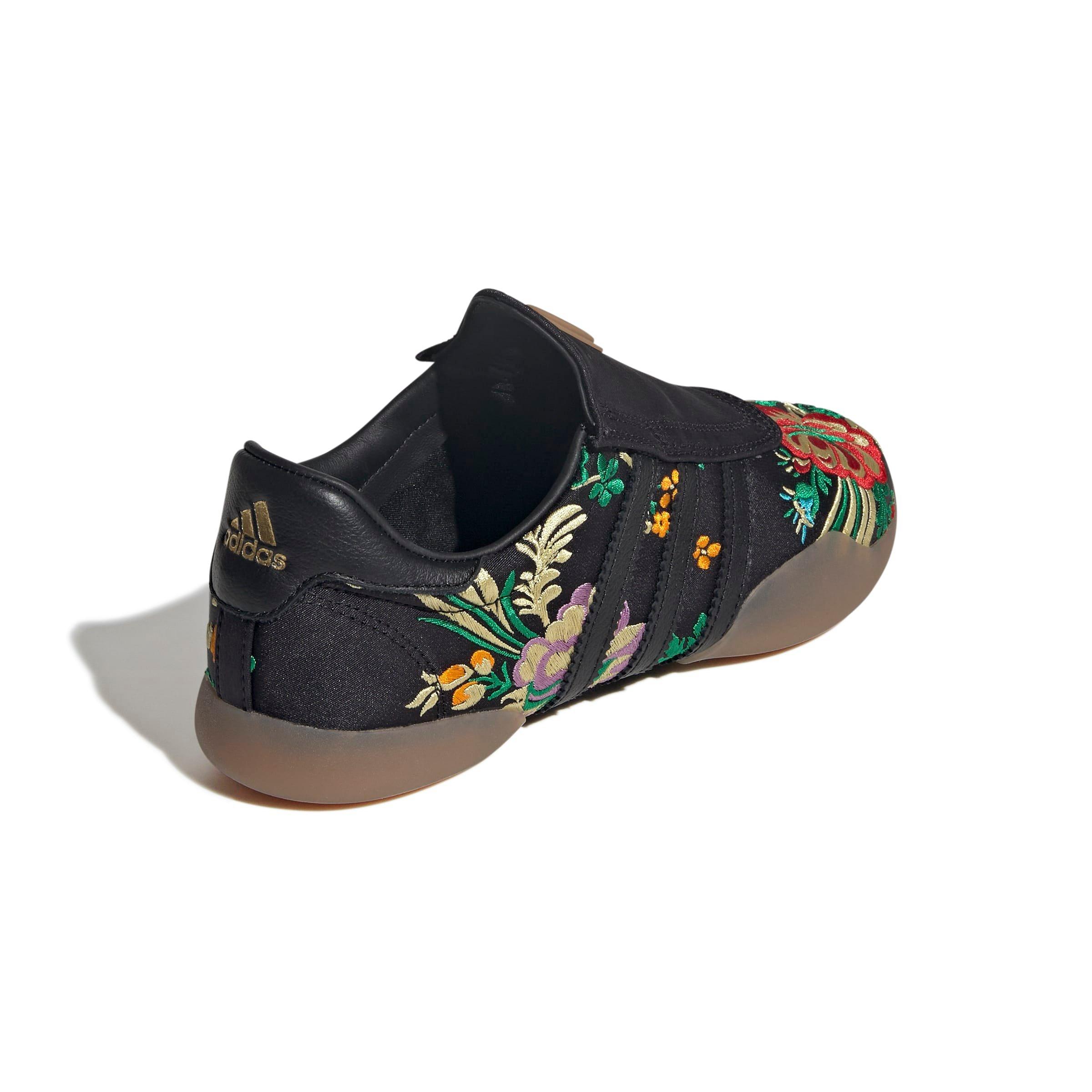 adidas Taekwondo Mei "Core Black/Gold Metallic/Gum" Women's Shoe - BLACK/MULTI Thumbnail View 5