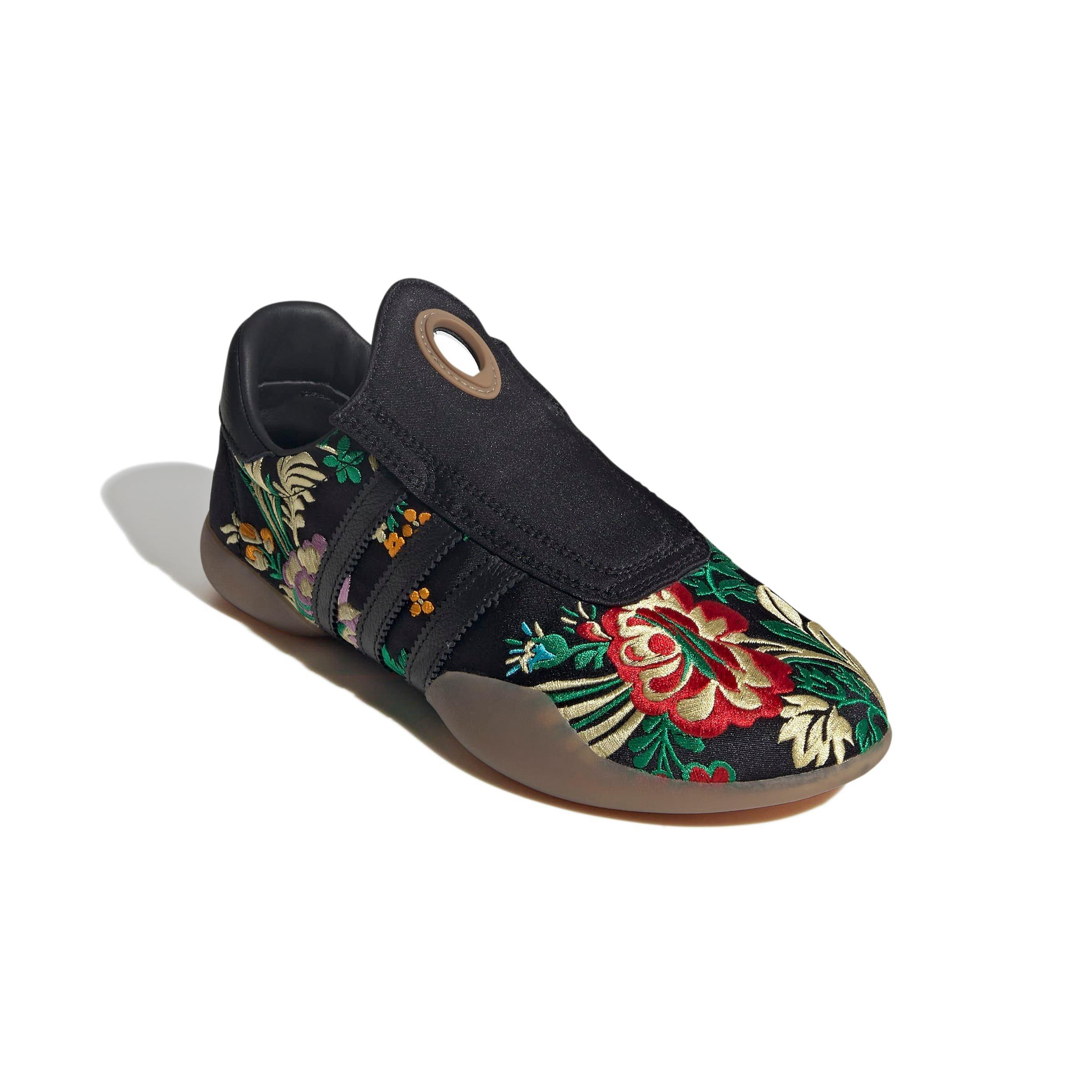 adidas Taekwondo Mei "Core Black/Gold Metallic/Gum" Women's Shoe - BLACK/MULTI Thumbnail View 6