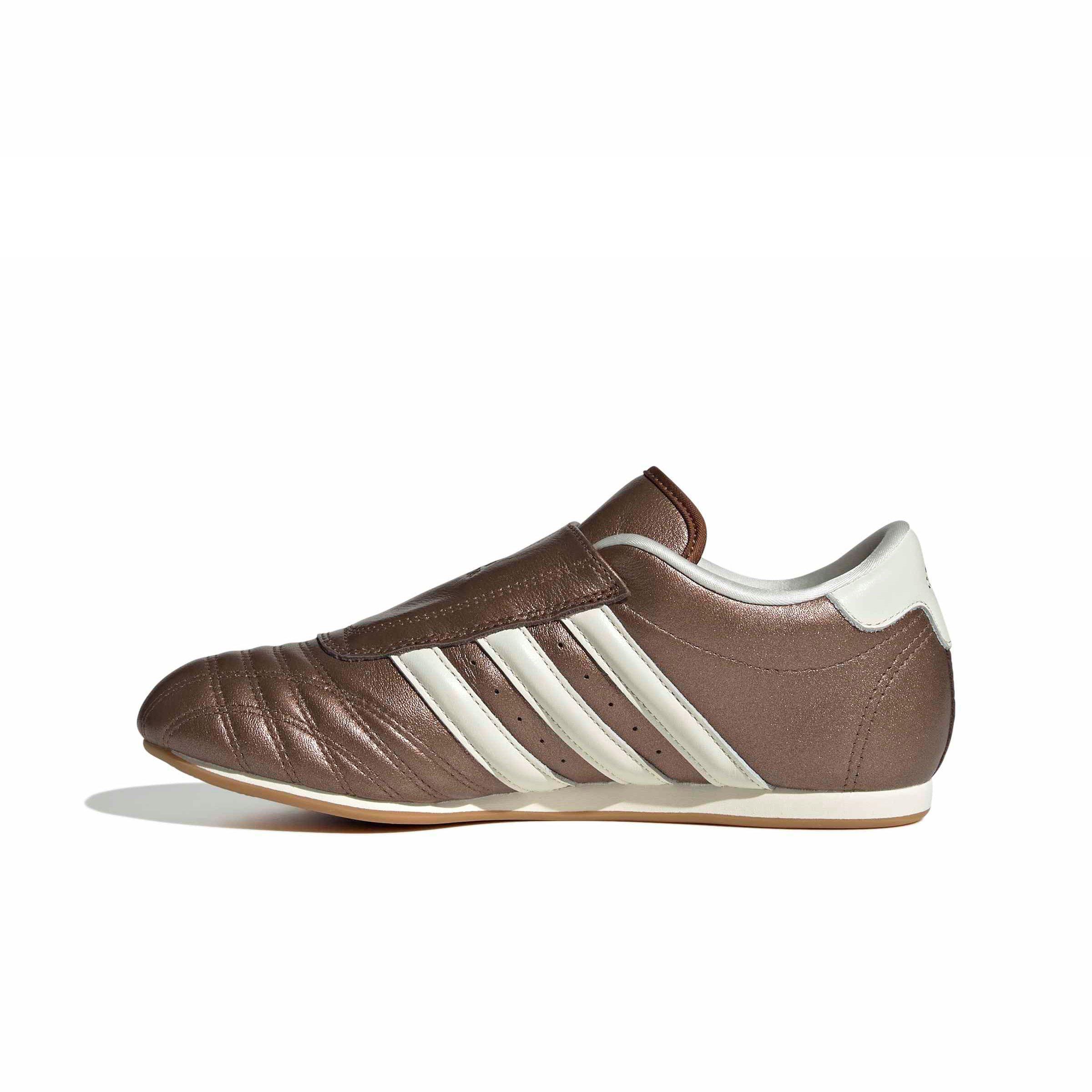 adidas Originals Taekwondo Slip "Preloved Brown/Off White" Women's Shoe - BROWN/WHITE Thumbnail View 2