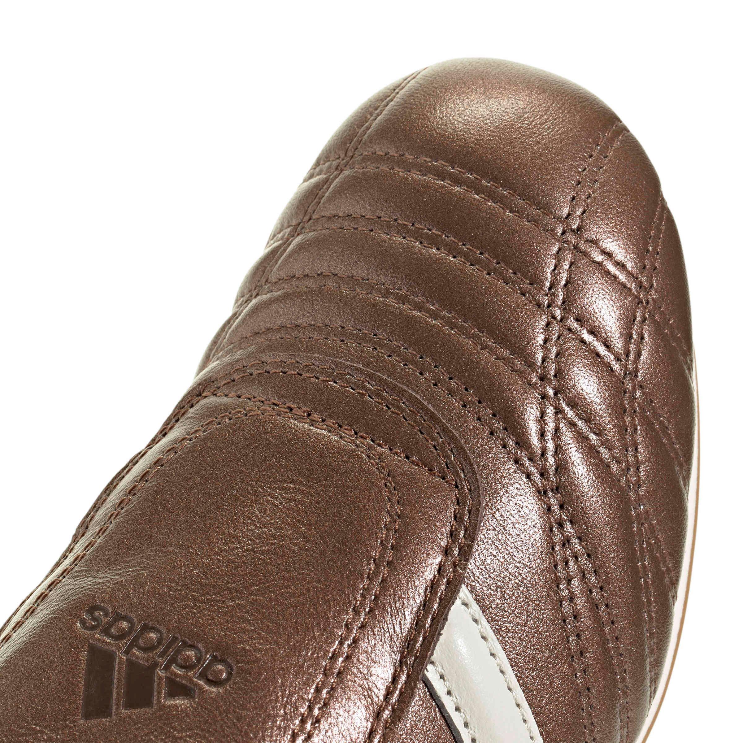 adidas Originals Taekwondo Slip "Preloved Brown/Off White" Women's Shoe - BROWN/WHITE Thumbnail View 4