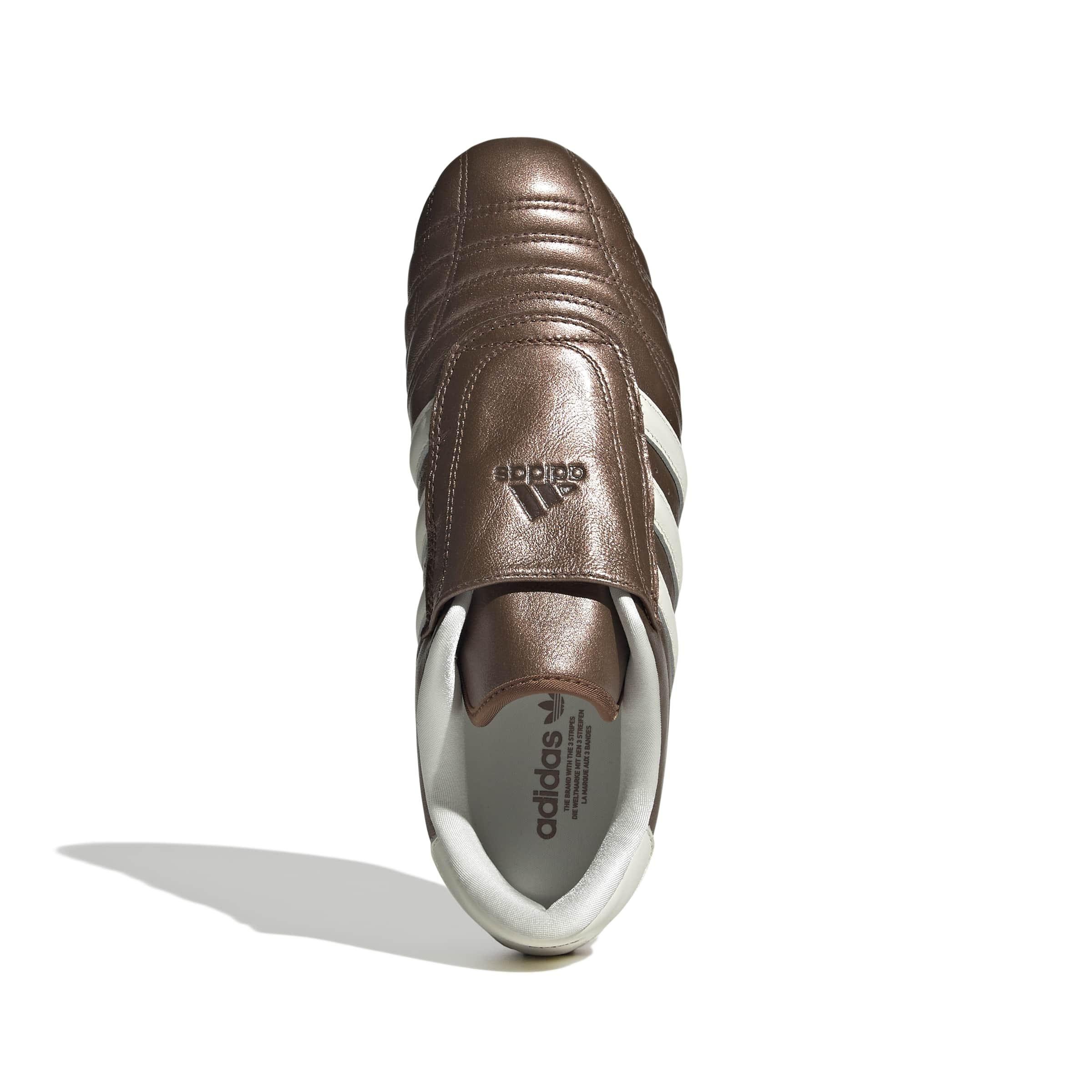 adidas Originals Taekwondo Slip "Preloved Brown/Off White" Women's Shoe - BROWN/WHITE Thumbnail View 8