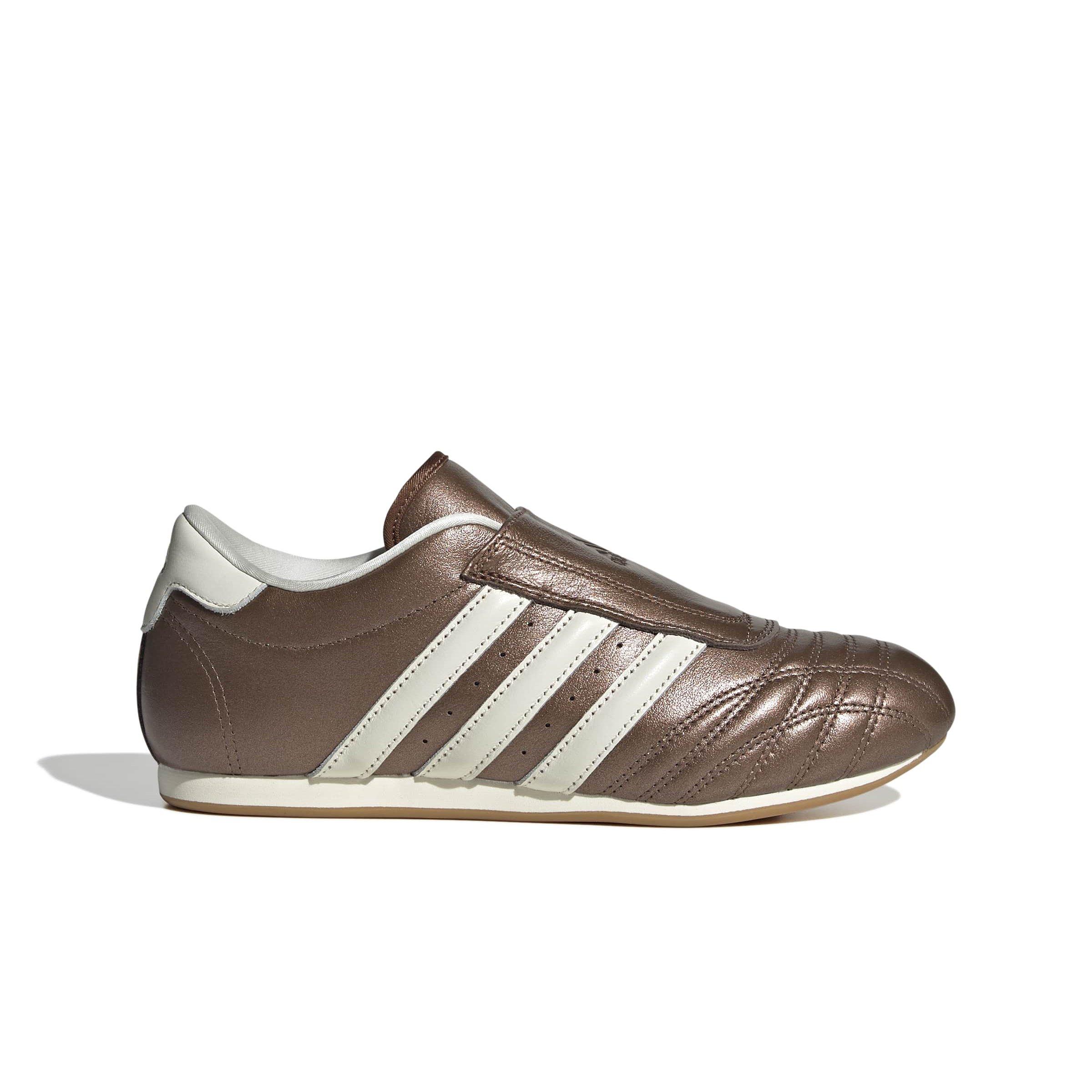 adidas Originals Taekwondo Slip "Preloved Brown/Off White" Women's Shoe - BROWN/WHITE Thumbnail View 1