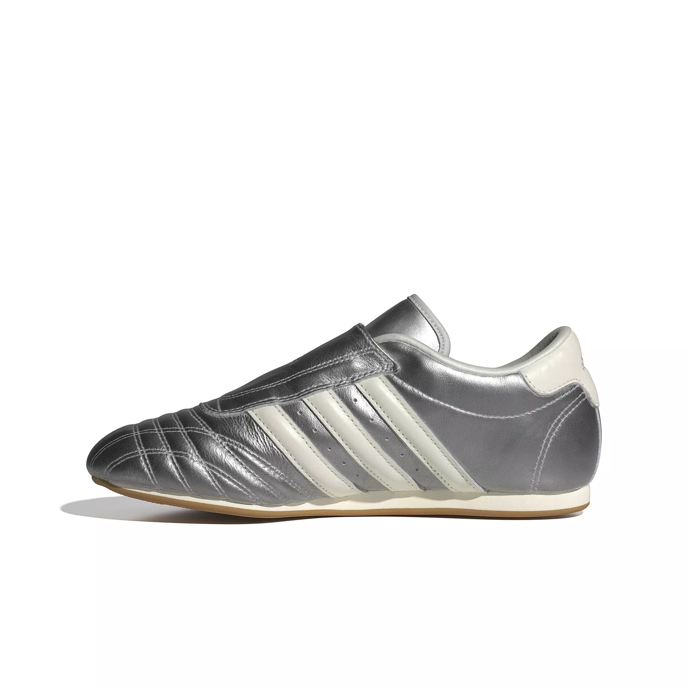 adidas Originals Taekwondo Slip "Silver Metallic/Off White/Gum" Women's Shoe - SILVER/WHITE/BLACK