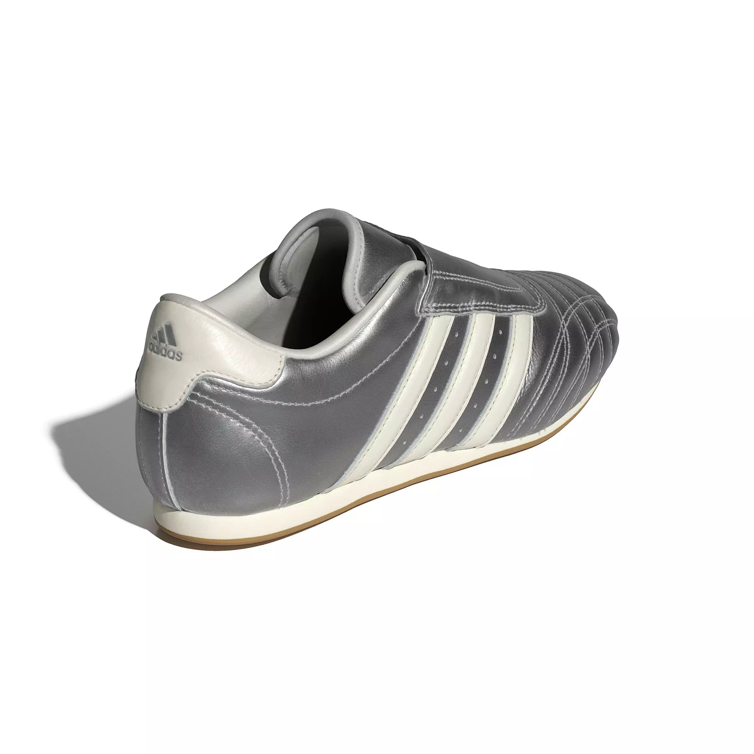 adidas Originals Taekwondo Slip "Silver Metallic/Off White/Gum" Women's Shoe - SILVER/WHITE/BLACK