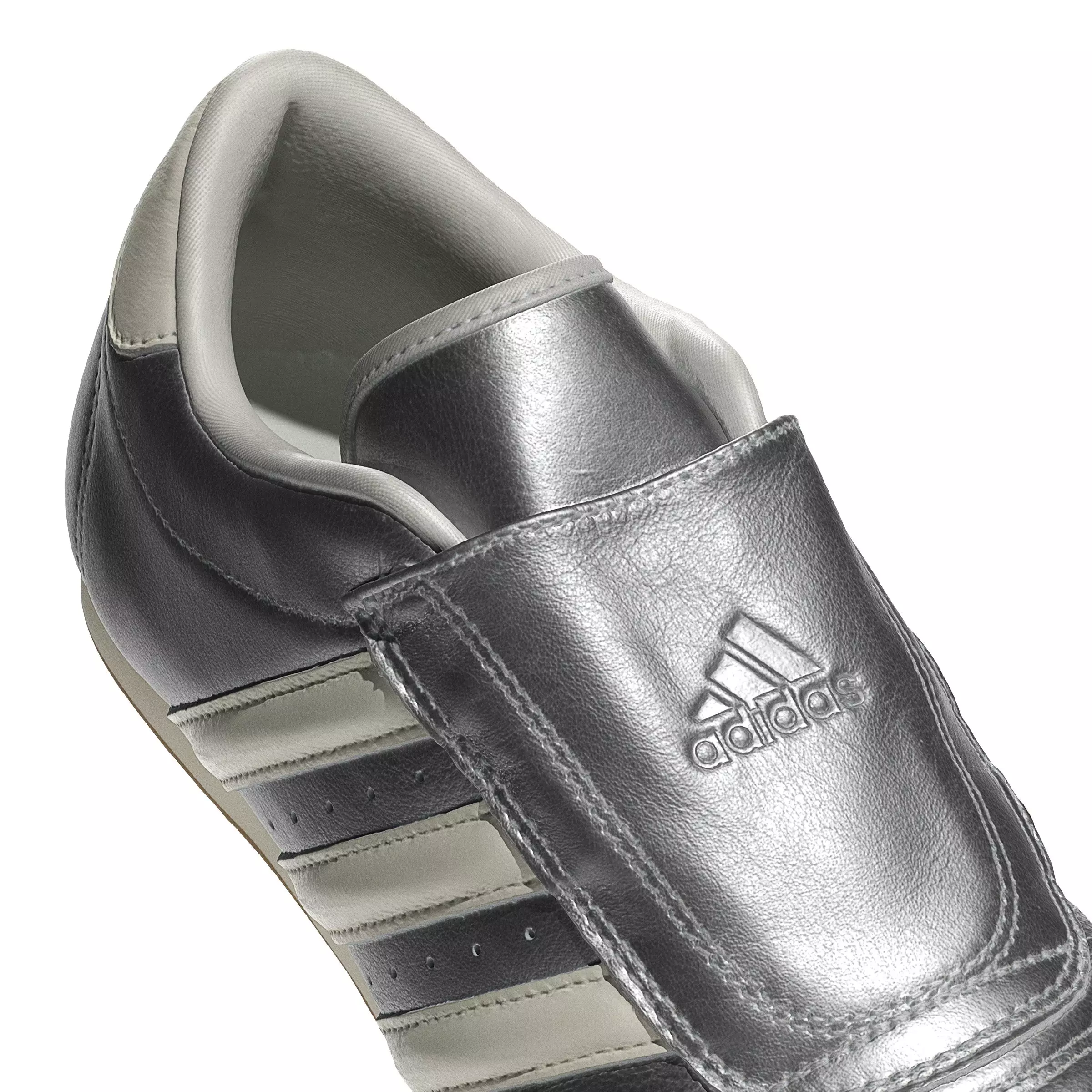 adidas Originals Taekwondo Slip "Silver Metallic/Off White/Gum" Women's Shoe - SILVER/WHITE/BLACK