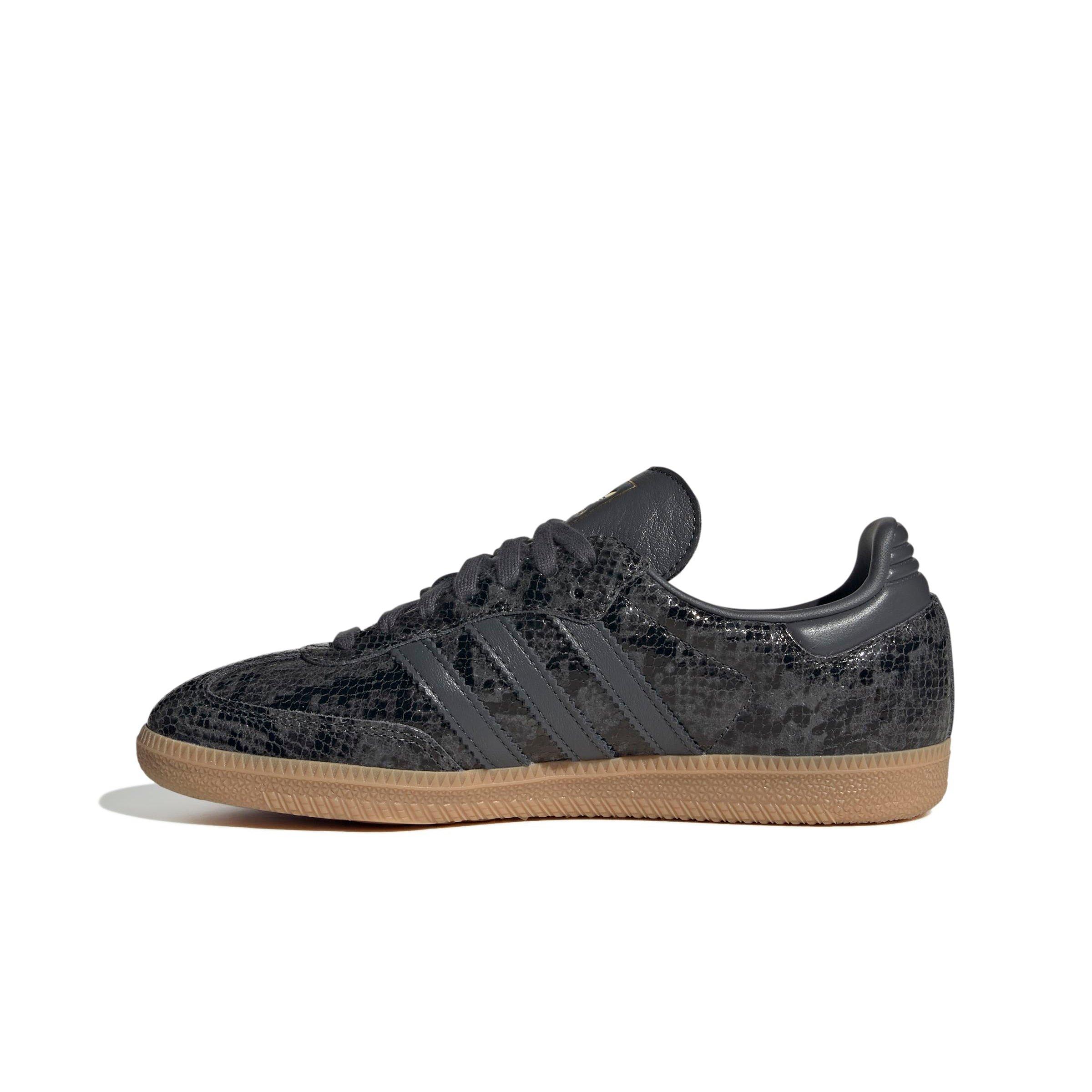adidas Originals Samba OG "Snakeskin Print" Women's Shoe - BLACK/MULTI Thumbnail View 2