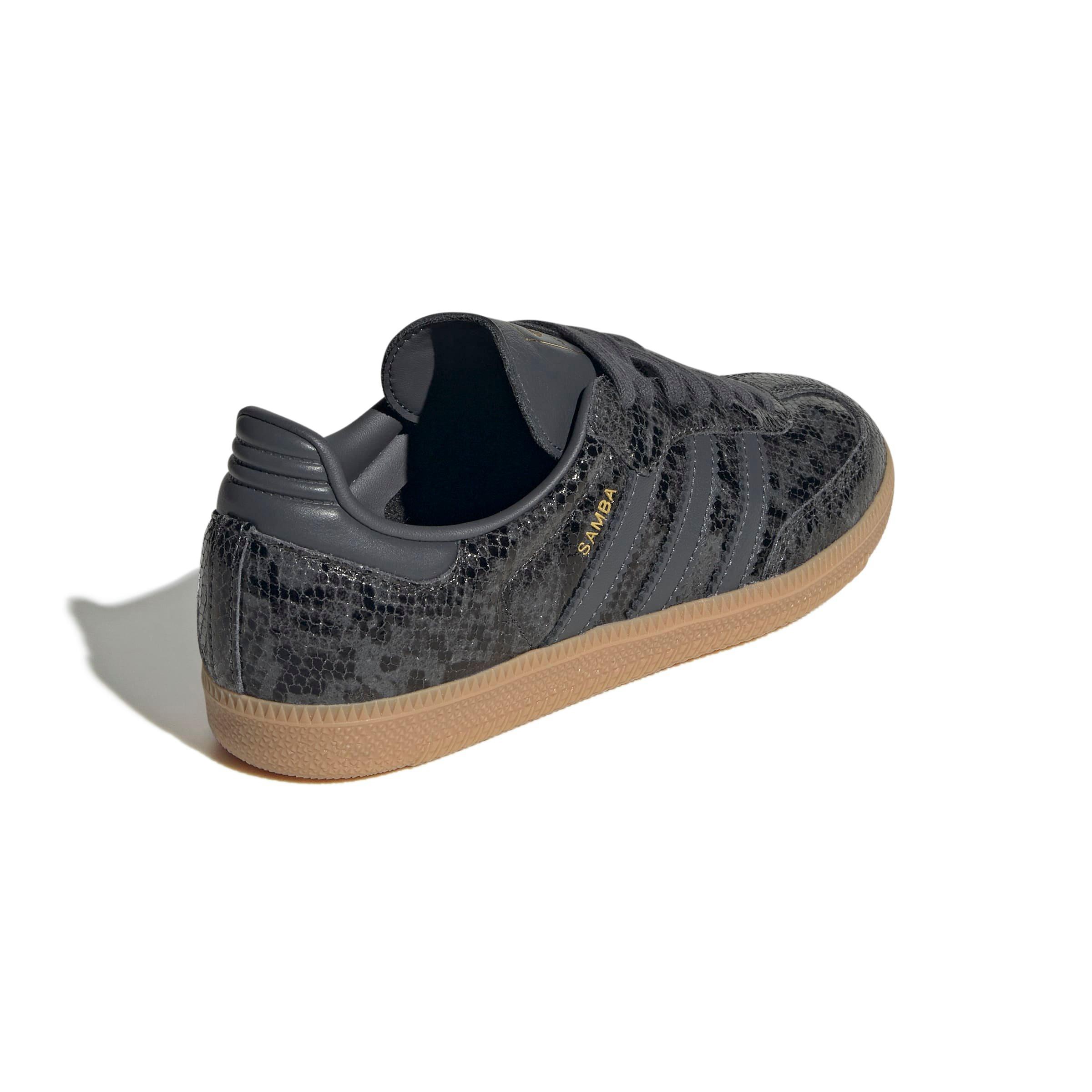 adidas Originals Samba OG "Snakeskin Print" Women's Shoe - BLACK/MULTI Thumbnail View 5