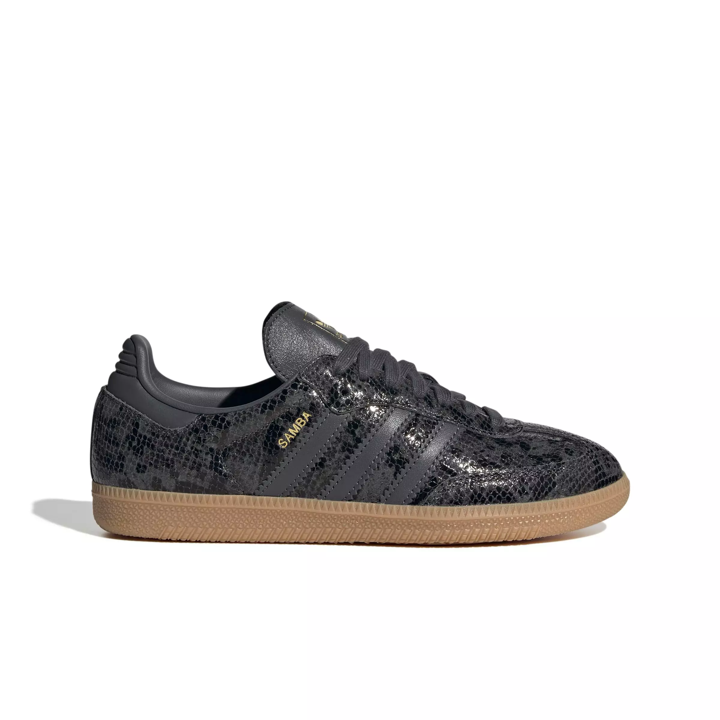 adidas Originals Samba OG Snakeskin "Core Black/Grey" Women's Shoe - BLACK/MULTI