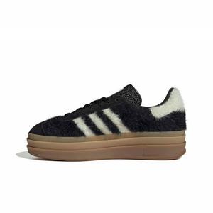 adidas Originals Gazelle Bold "Core Black/Cream White/Gold Metallic" Women's Shoe
