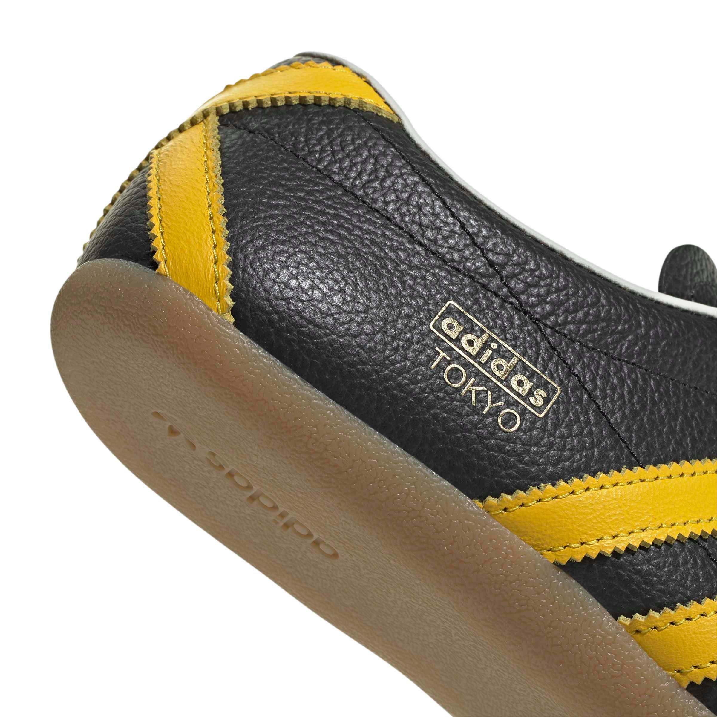adidas Originals Tokyo "Core Black/Yellow/Gum" Women's Shoe - YELLOW/BLACK Thumbnail View 4