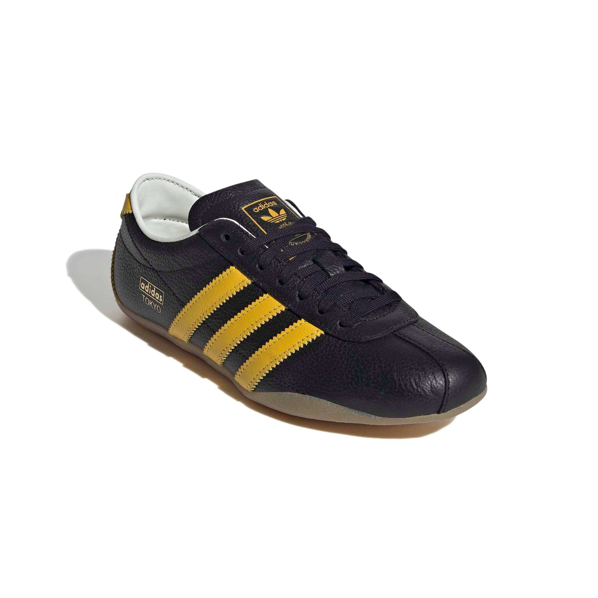 adidas Originals Tokyo "Core Black/Yellow/Gum" Women's Shoe - YELLOW/BLACK Thumbnail View 6