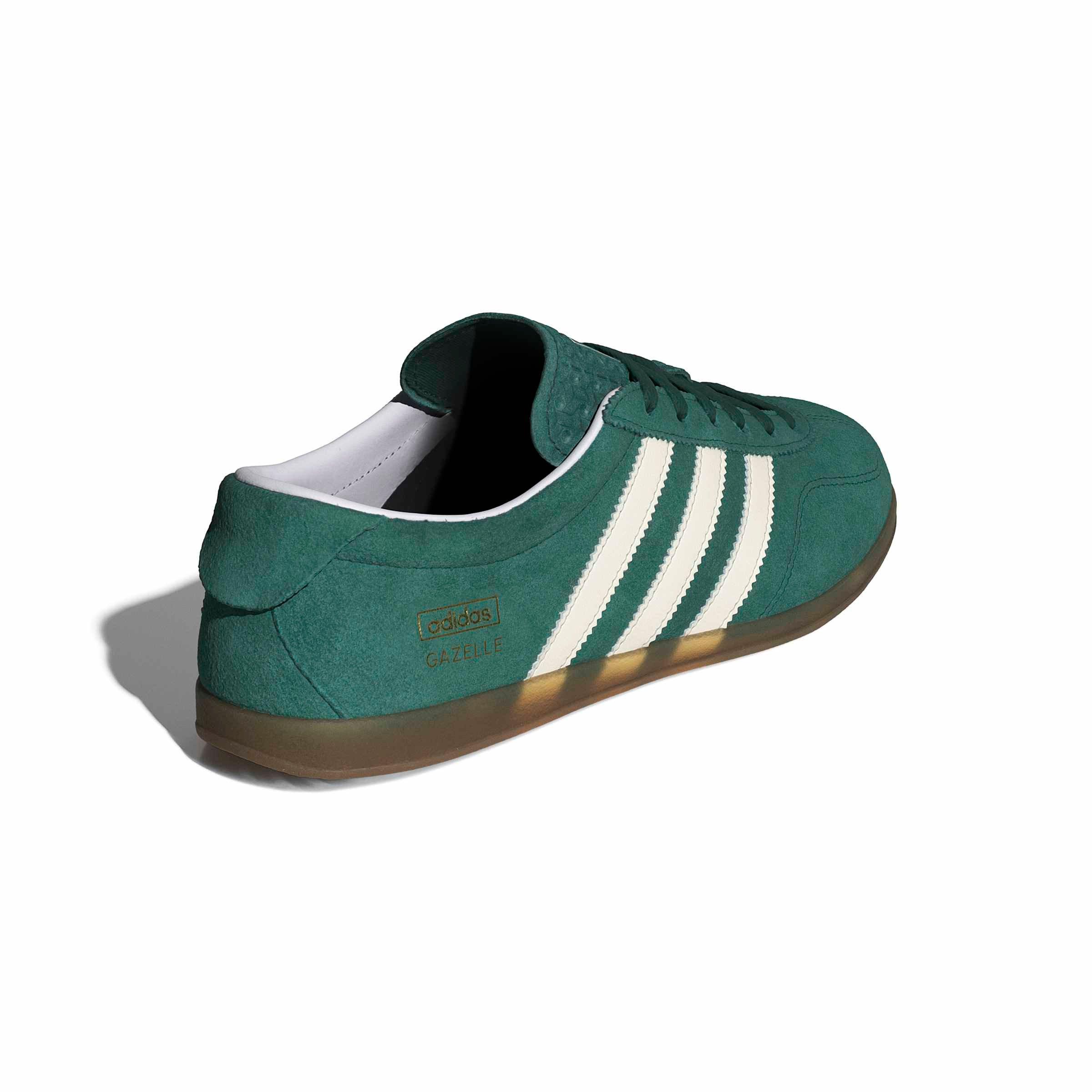 adidas Originals Gazelle Lo Pro "Collegiate Green/Cloud White" Women's Shoe - GREEN/WHITE Thumbnail View 3