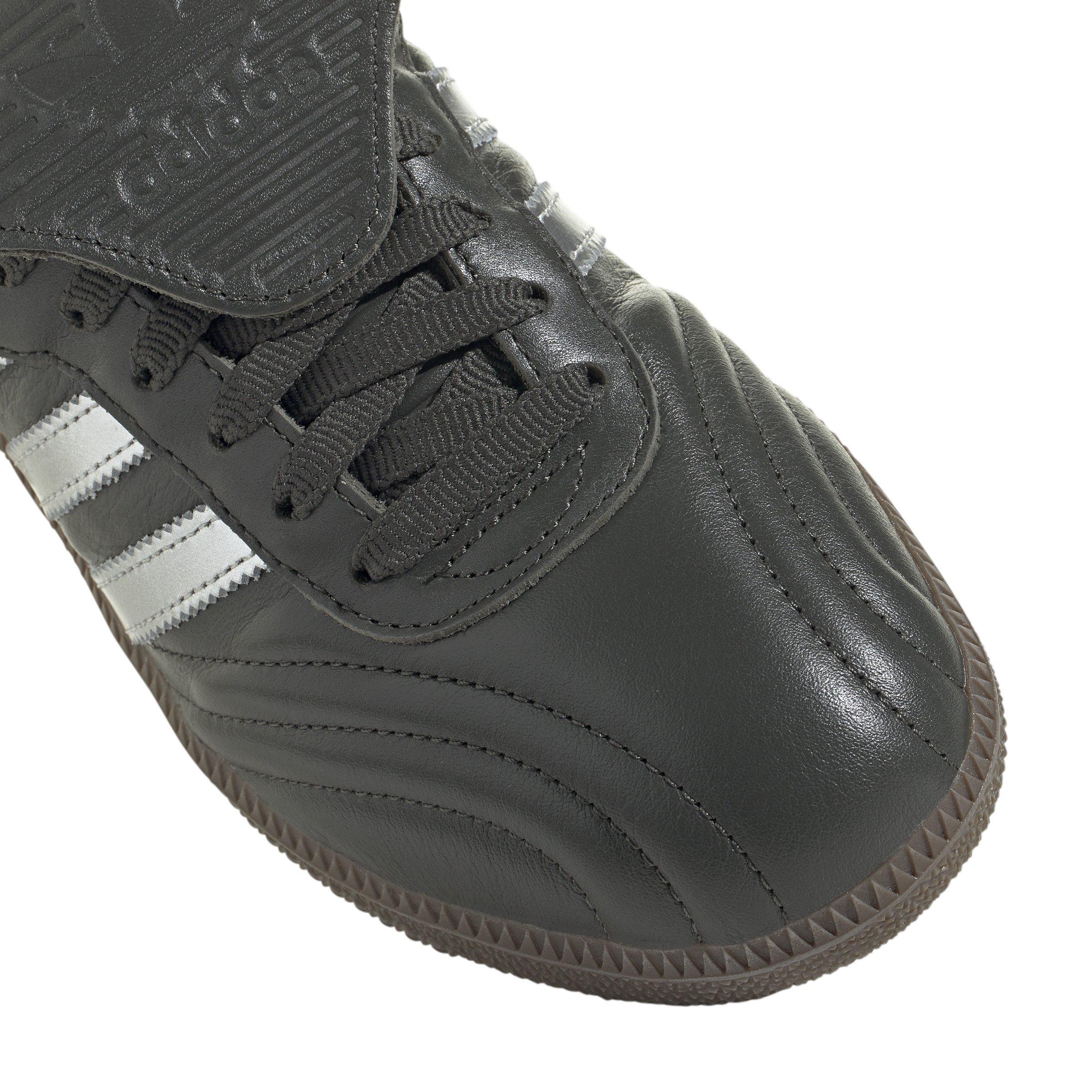 adidas Originals Samba OG "Legend Earth/Silver Metallic/Gum" Women's Shoe - GREEN Thumbnail View 3