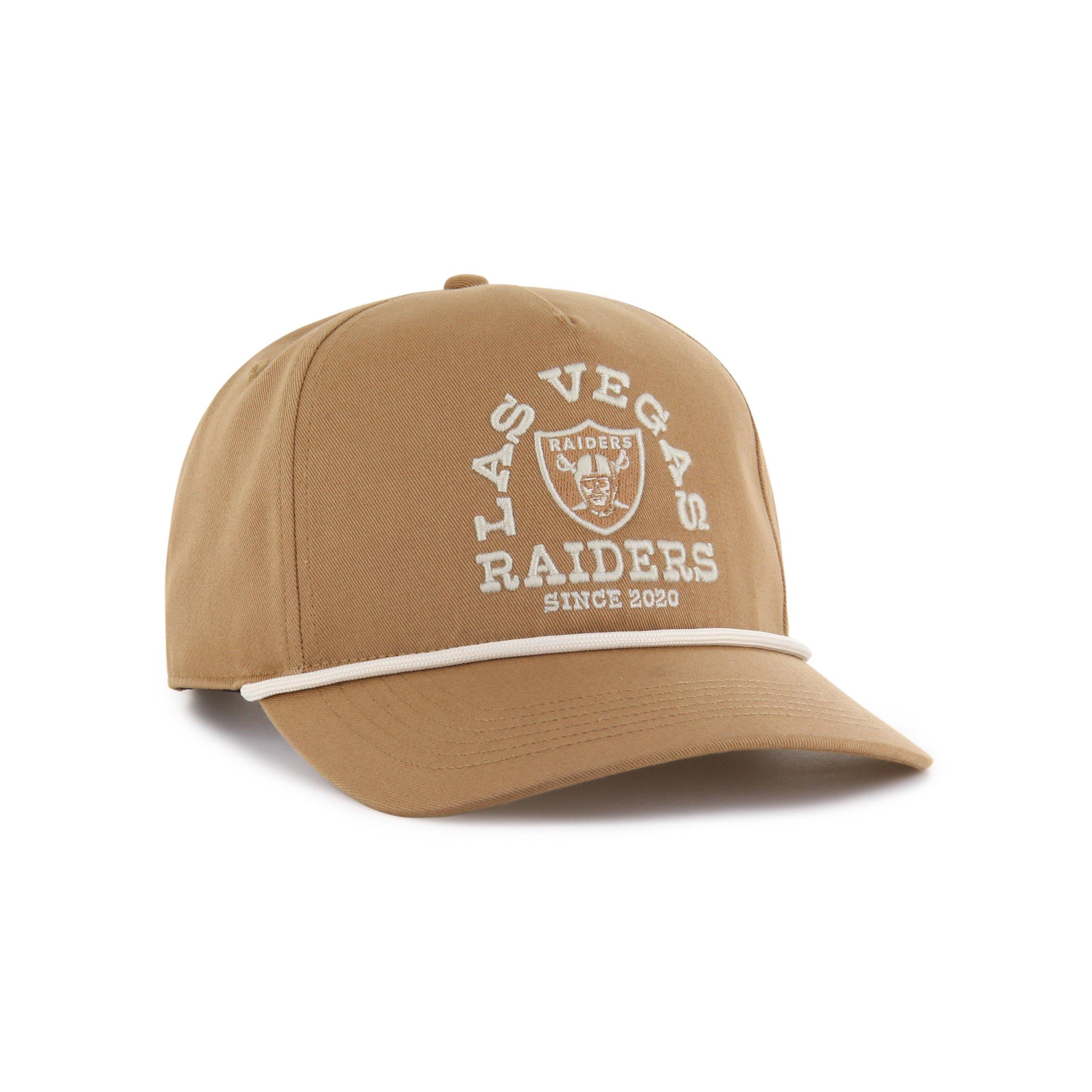 47 Los Vegas Raiders Canyon Hitch Brown Snapback Hat