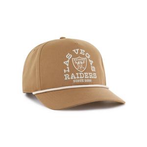 '47 Los Vegas Raiders Canyon Hitch Snapback Hat-Brown