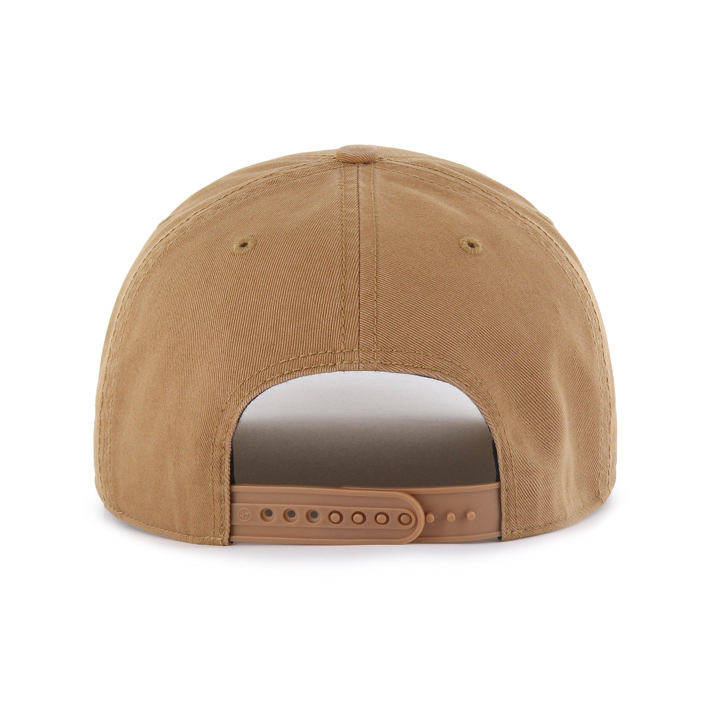 47 Los Vegas Raiders Canyon Hitch Snapback Hat - Brown - BROWN Thumbnail View 3