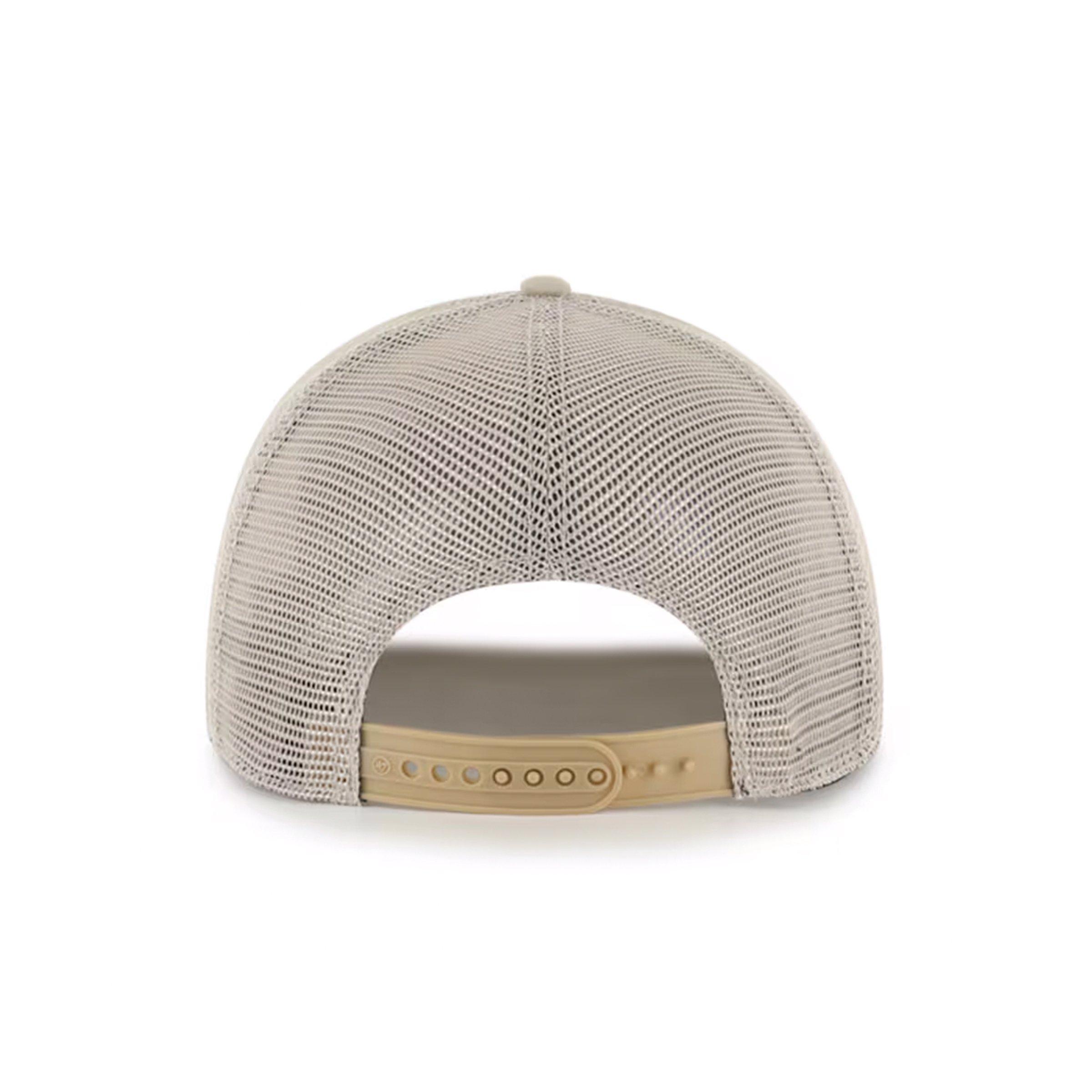'47 New York Yankees Ranchero Mesh Hitch Snapback Hat-Brown
