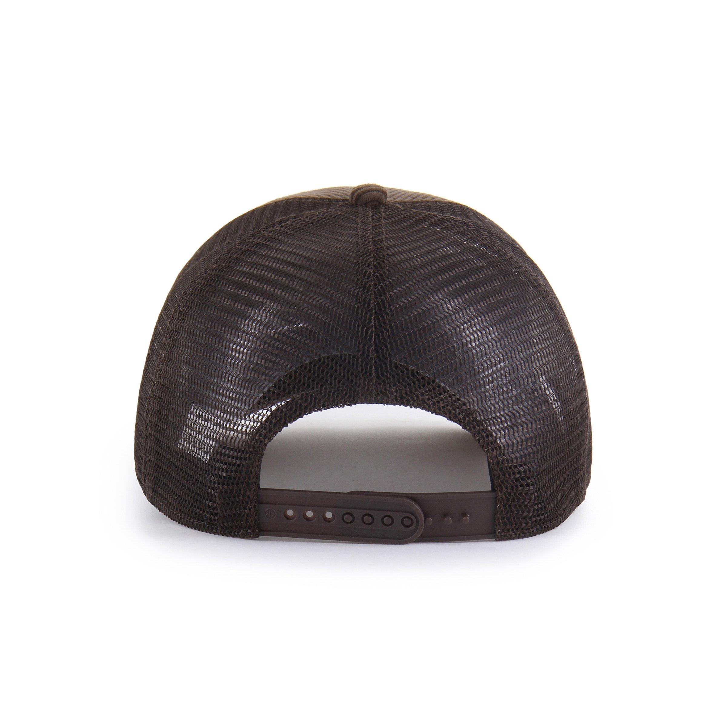 47 Cincinnati Reds Ranchero Mesh Hitch Brown Snapback Hat