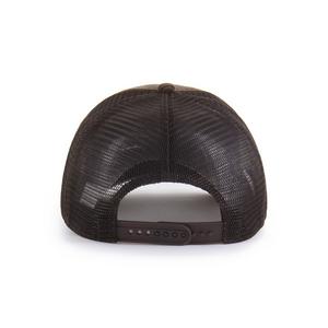 '47 Cincinnati Reds Ranchero Mesh Hitch Snapback Hat-Brown