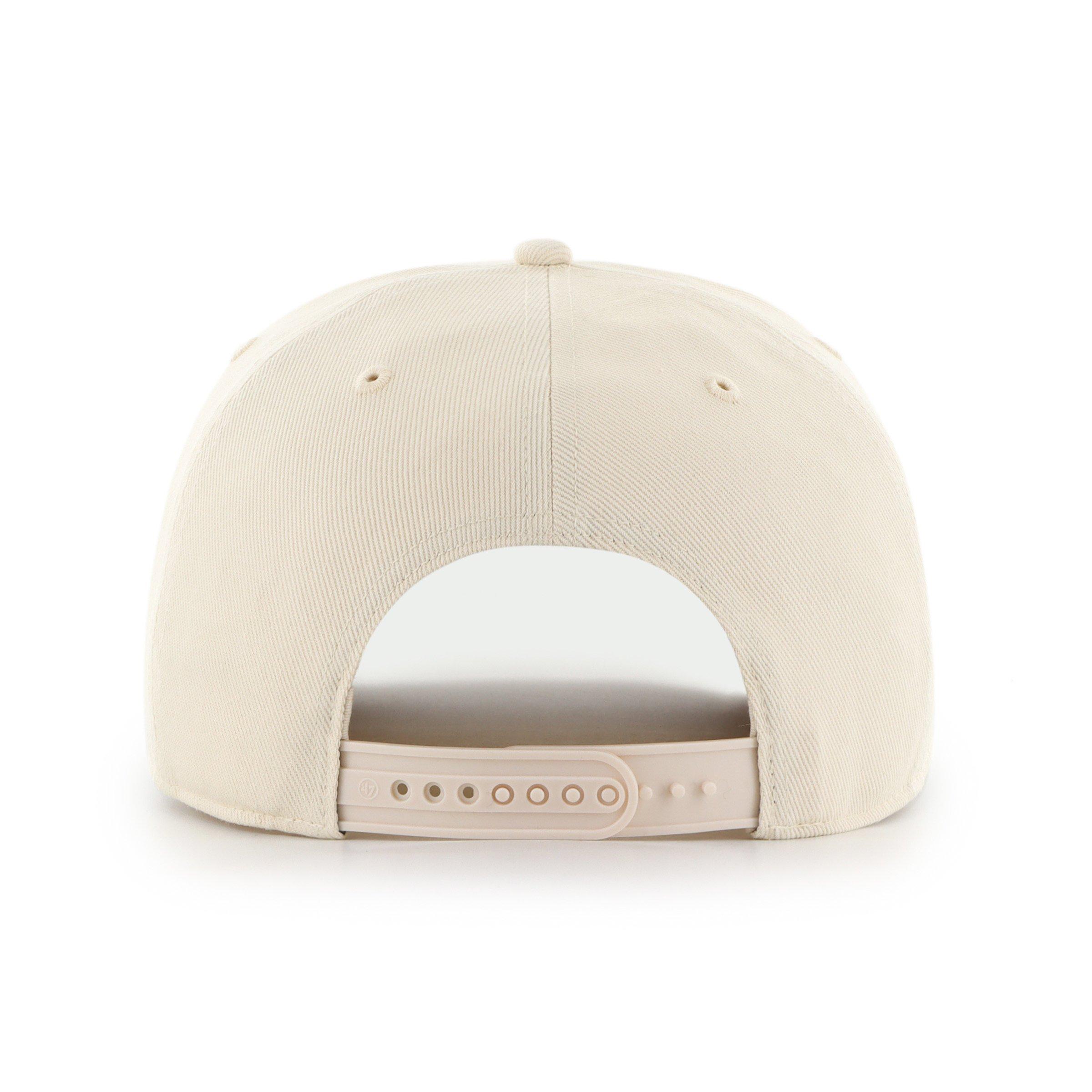 '47 Atlanta Braves Pomona Hitch Snapback Hat-Cream