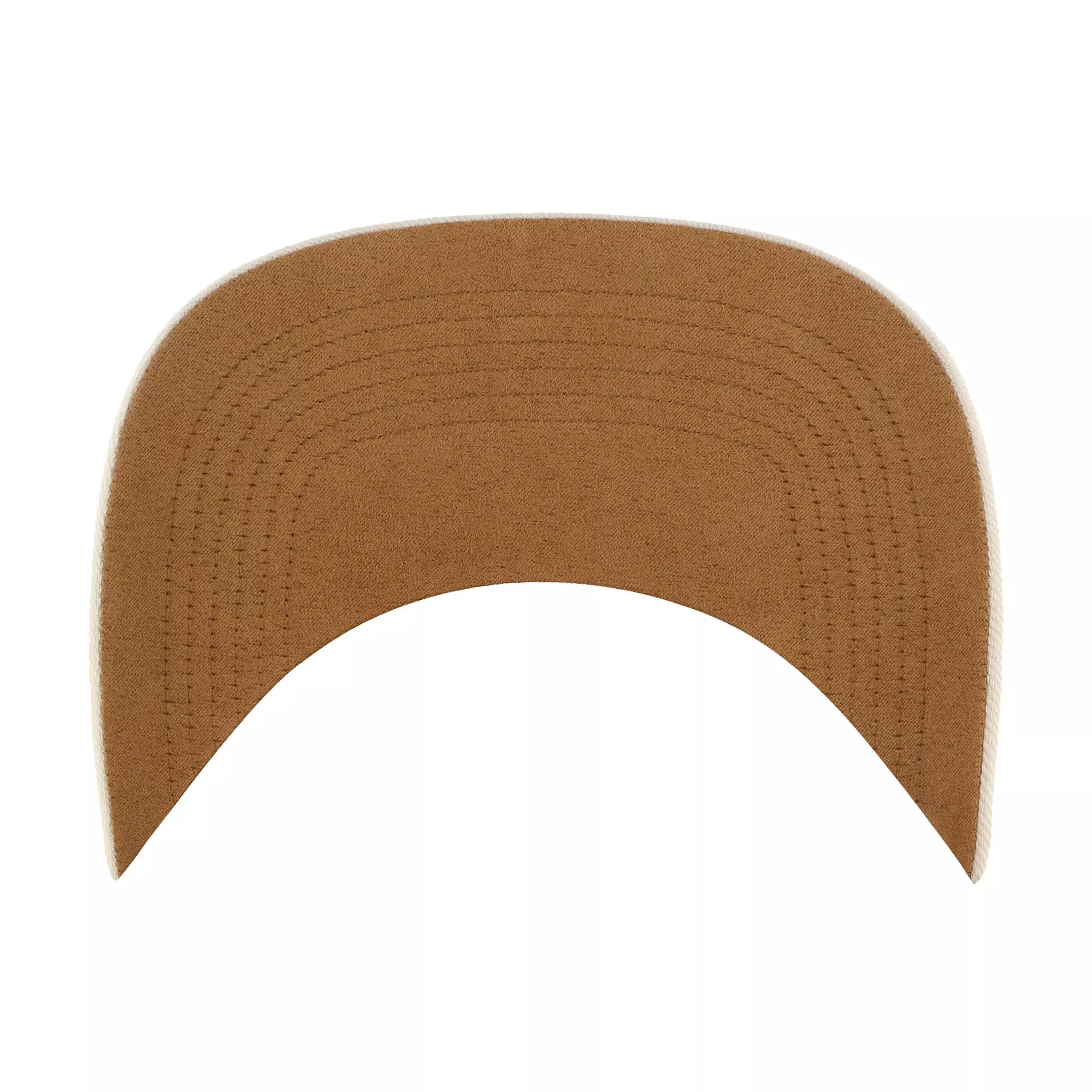 '47 Atlanta Braves Pomona Hitch Snapback Hat-Cream - CREAM