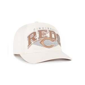 '47 Cincinnati Reds Pomona Hitch Snapback Hat-Cream