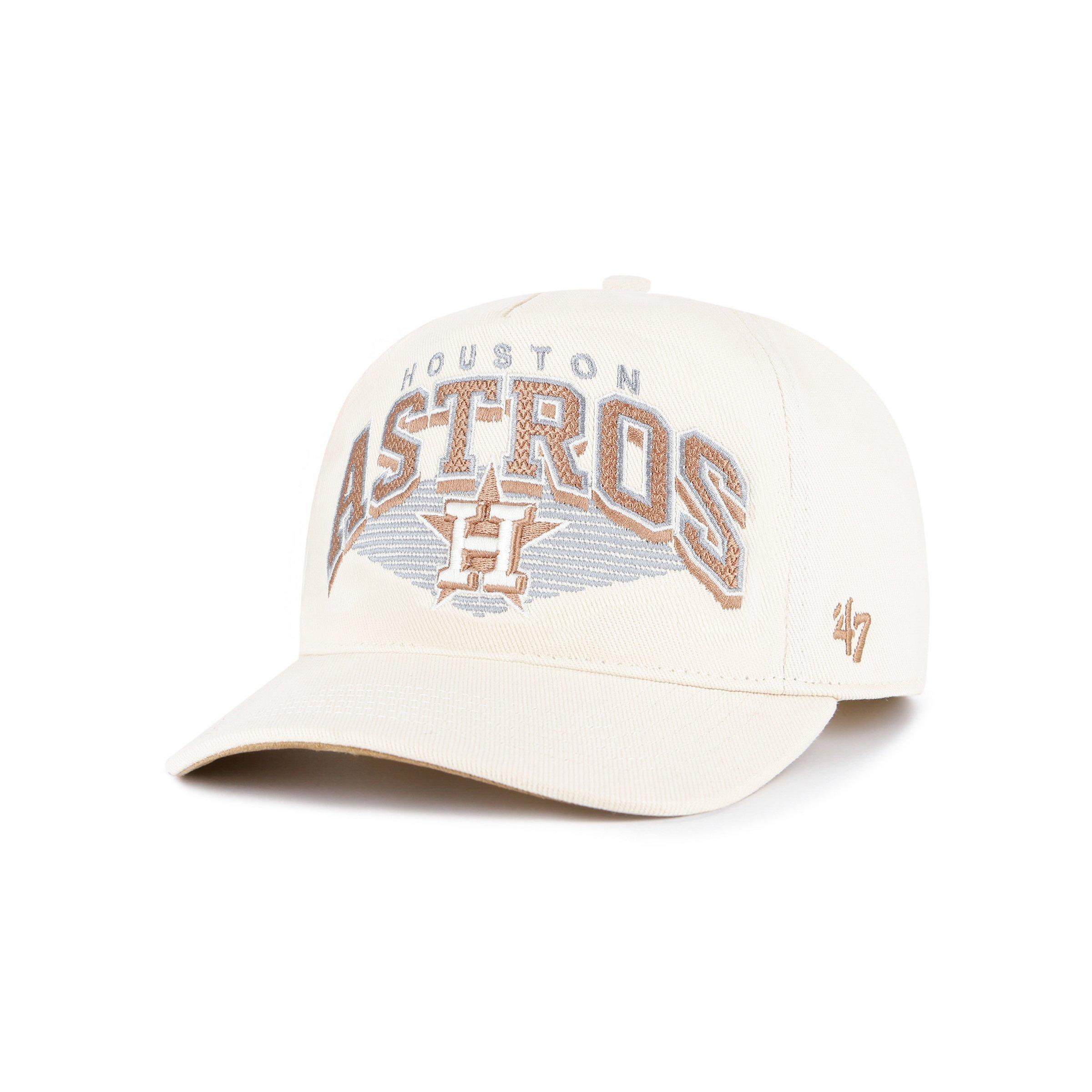 47 Houston Astros Pomona Hitch Cream Snapback Hat