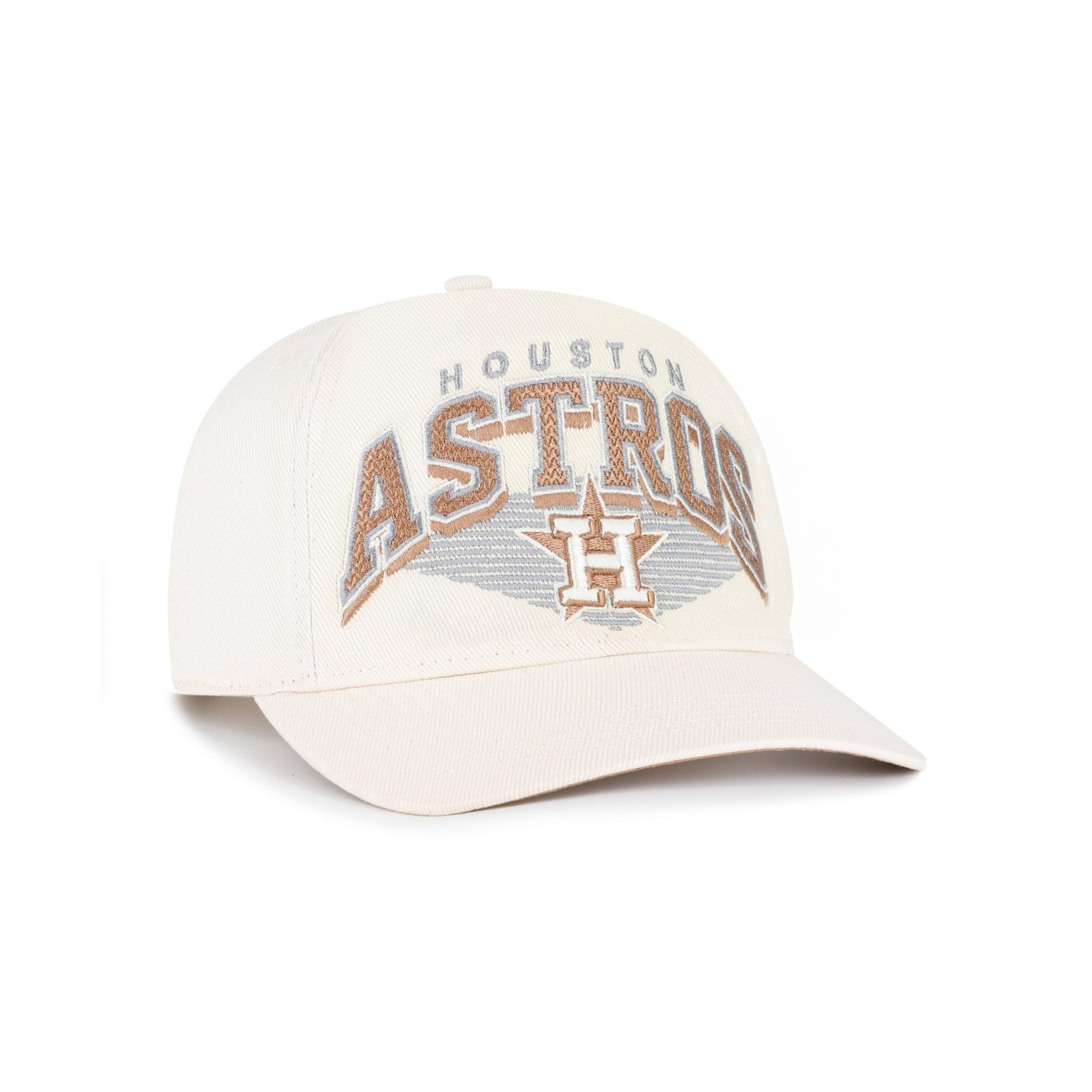 47 Houston Astros Pomona Hitch Cream Snapback Hat