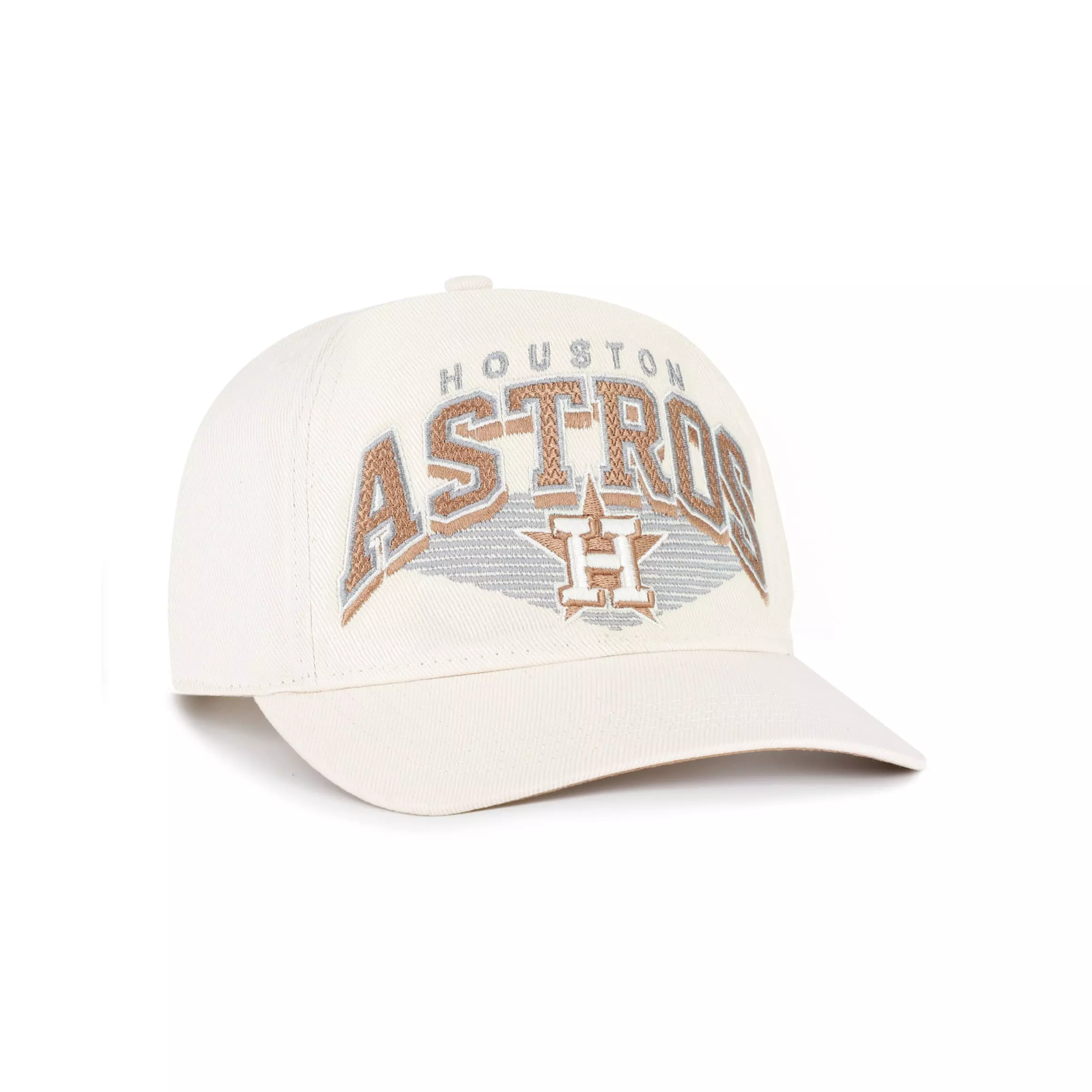 47 Houston Astros Pomona Hitch Snapback Hat - Cream - CREAM