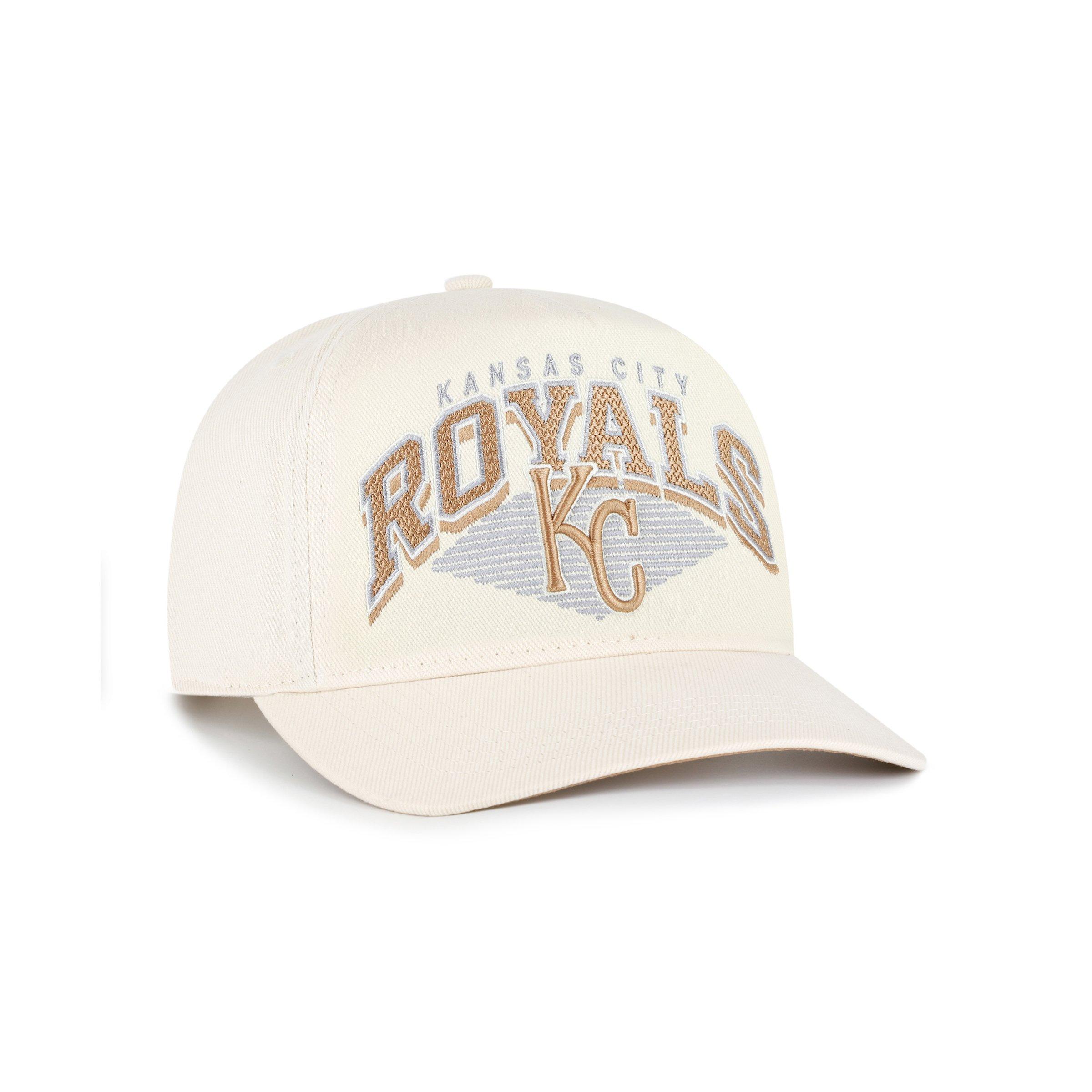 '47 Kansas City Royals Pomona Hitch Cream Snapback Hat