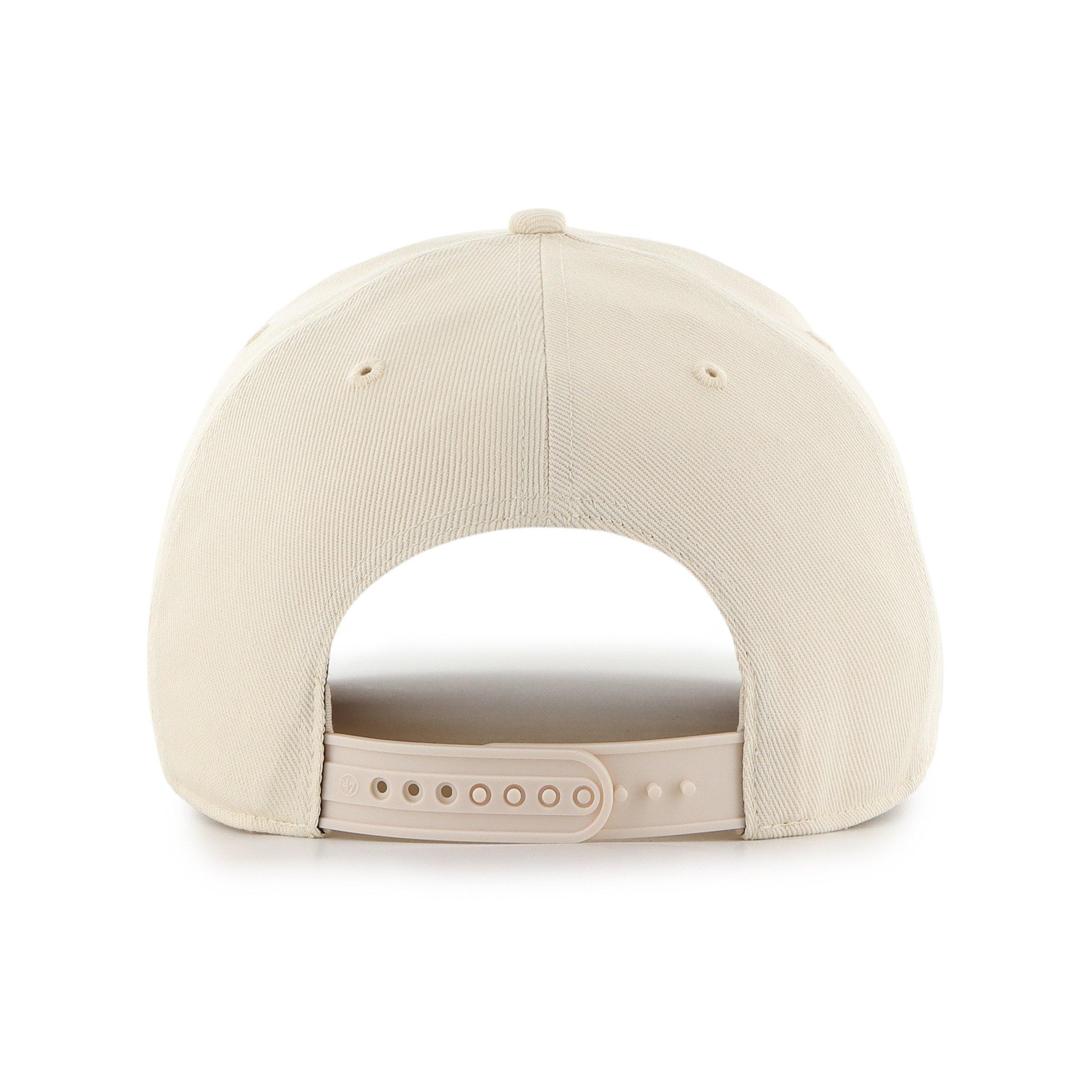 47 Los Angeles Dodgers Pomona Hitch Snapback Hat - Cream - CREAM Thumbnail View 3