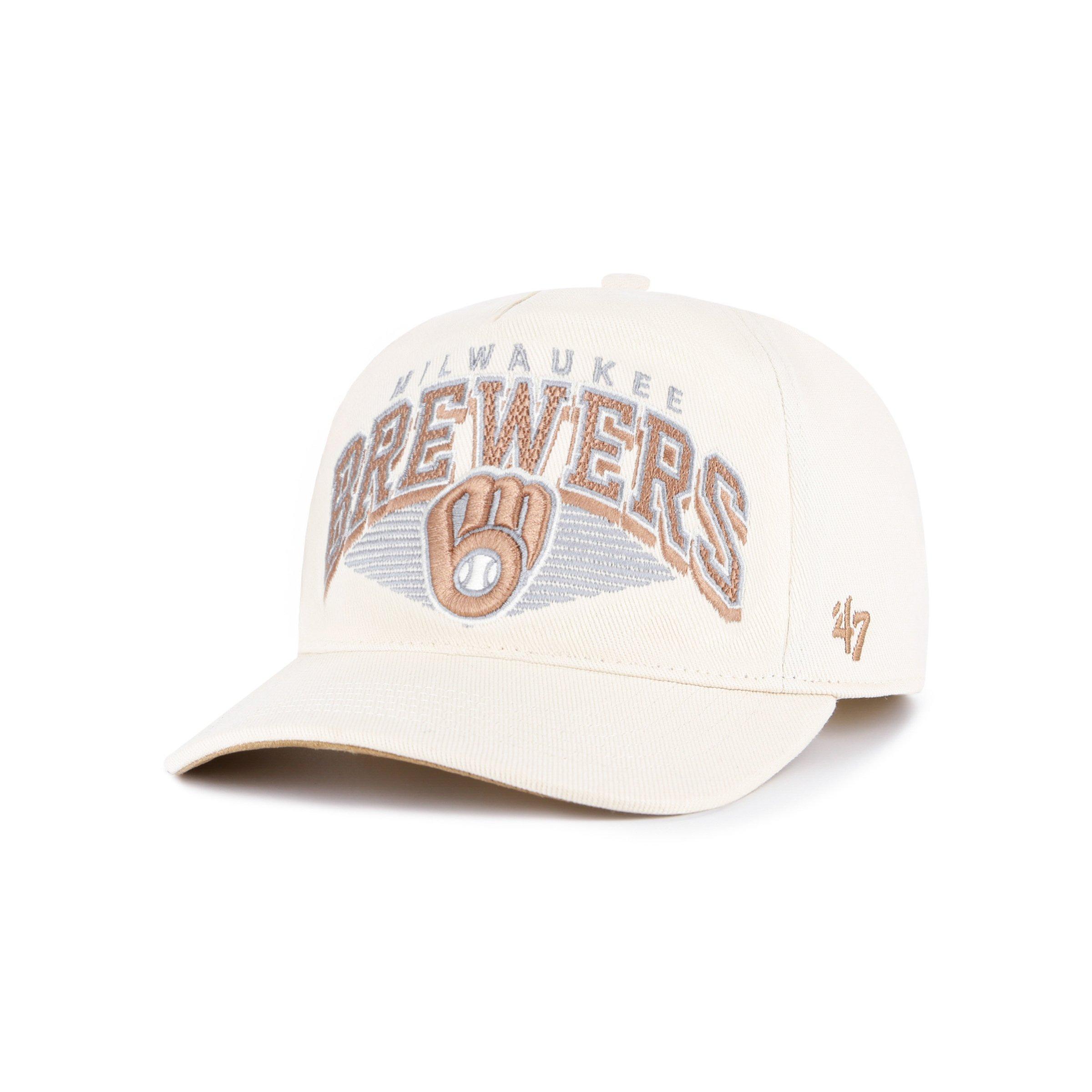 47 Milwaukee Brewers Pomona Hitch Cream Snapback Hat