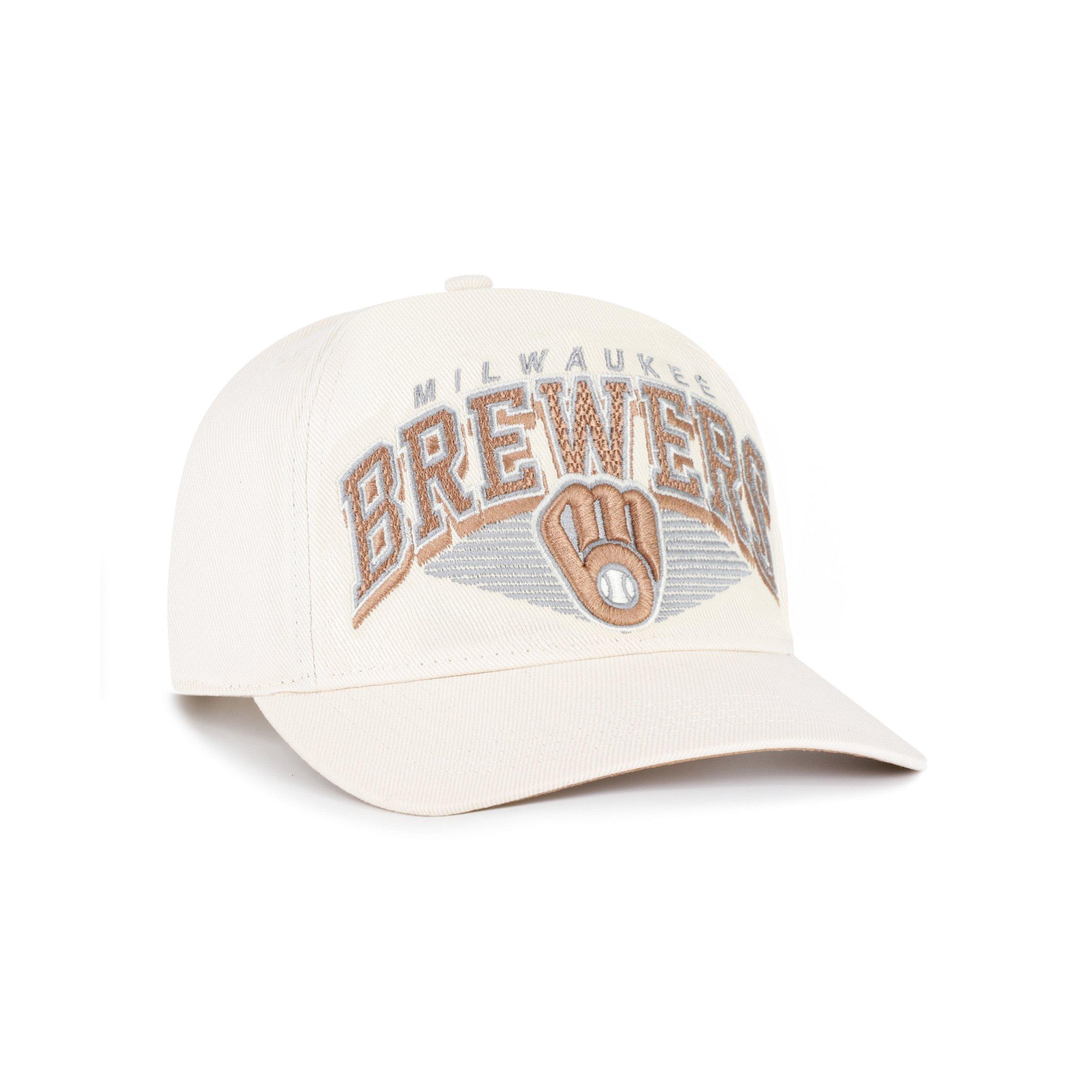 47 Milwaukee Brewers Pomona Hitch Cream Snapback Hat