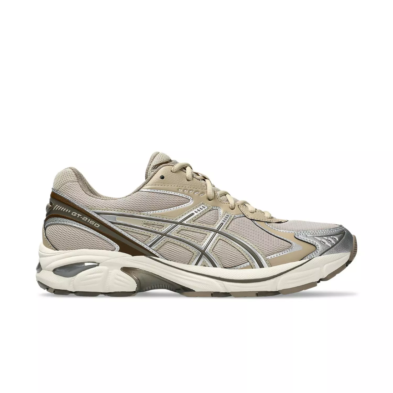 ASICS GT-2160 "Feather Grey/Brown Storm" Unisex Shoe - GREY/BROWN