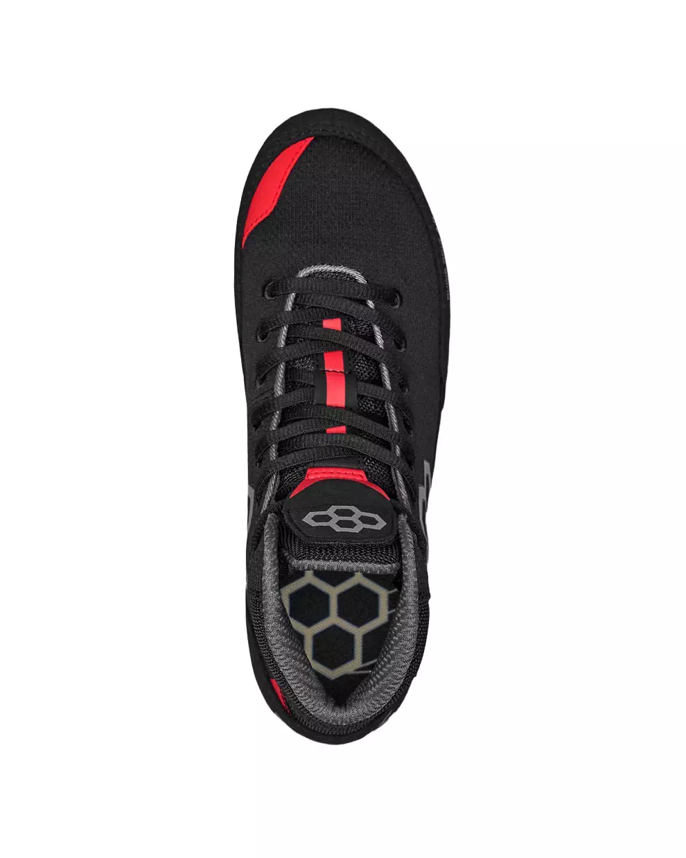 Rudis Colt 4.0 "Livewire" Unisex Wrestling Shoe - BLACK/RED