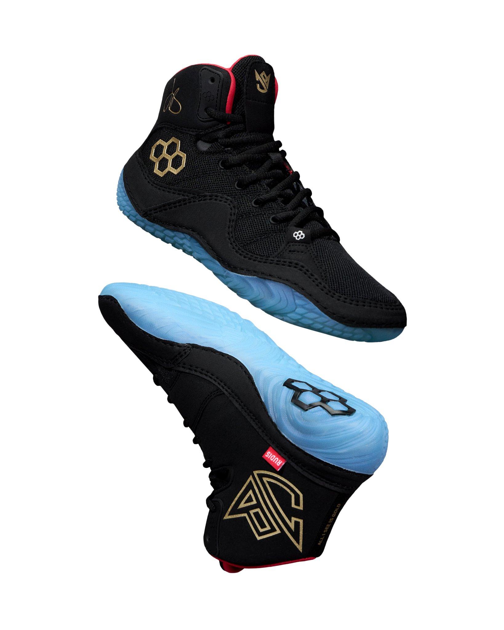 Rudis JB1 Grade School Kids' "Blackbird" Wrestling Shoe