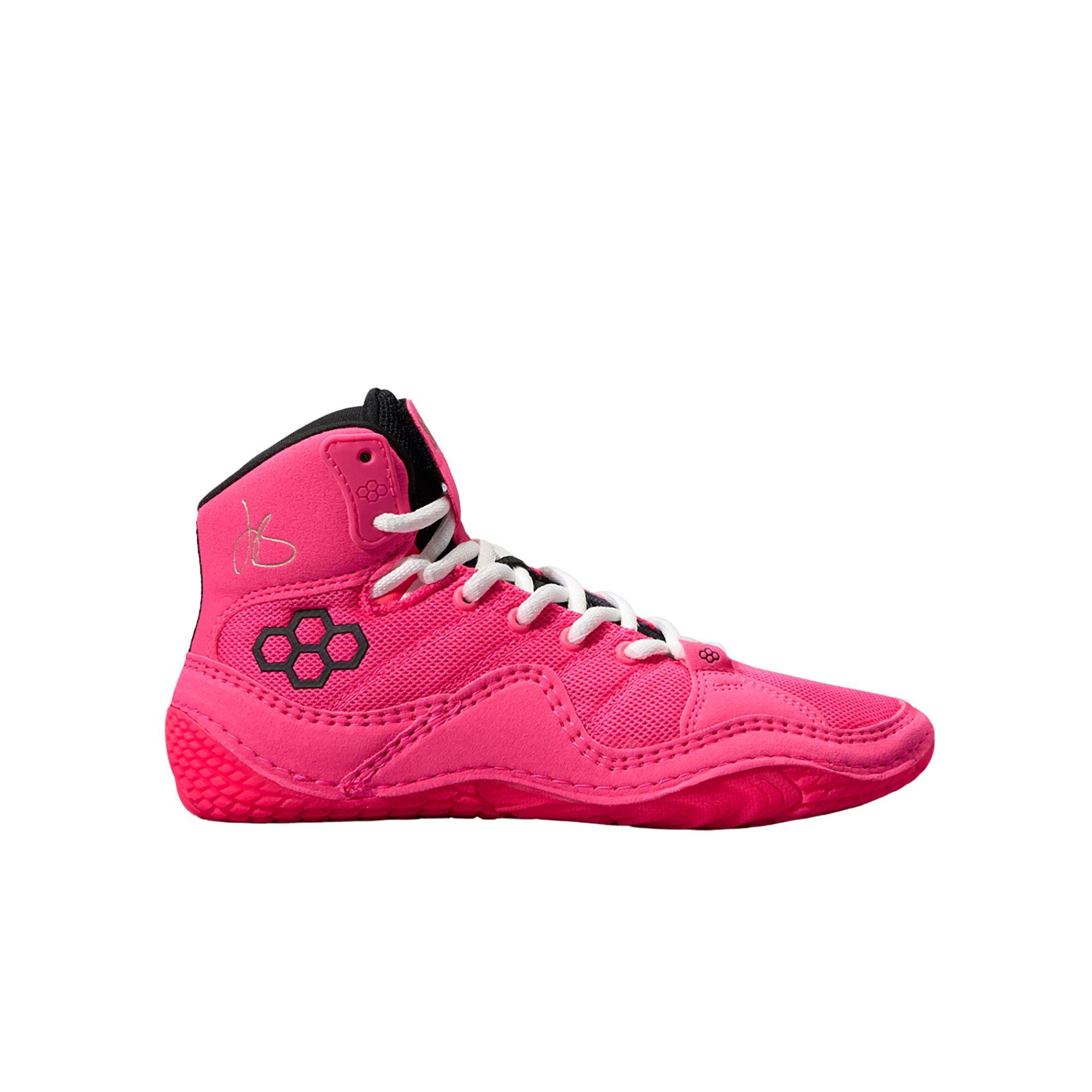 Rudis JB1 Grade School Kids' "Flamingo Pink" Wrestling Shoe