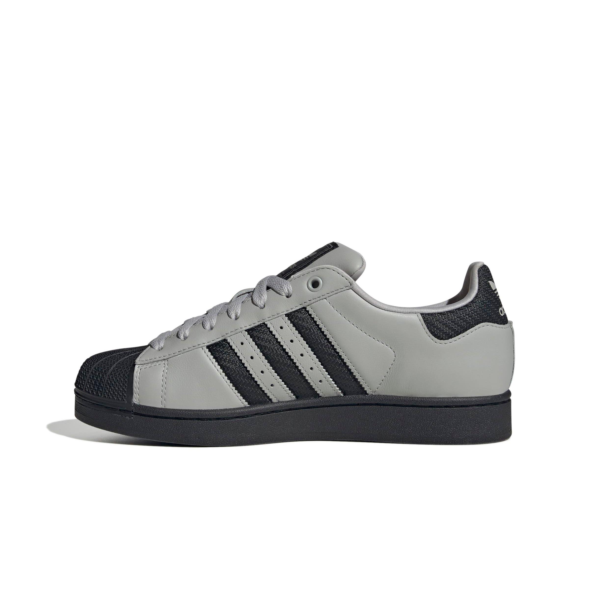 adidas Originals Superstar II Carbon Mesh "Grey/Core Black" Men's Shoe - GREY/BLACK Thumbnail View 2