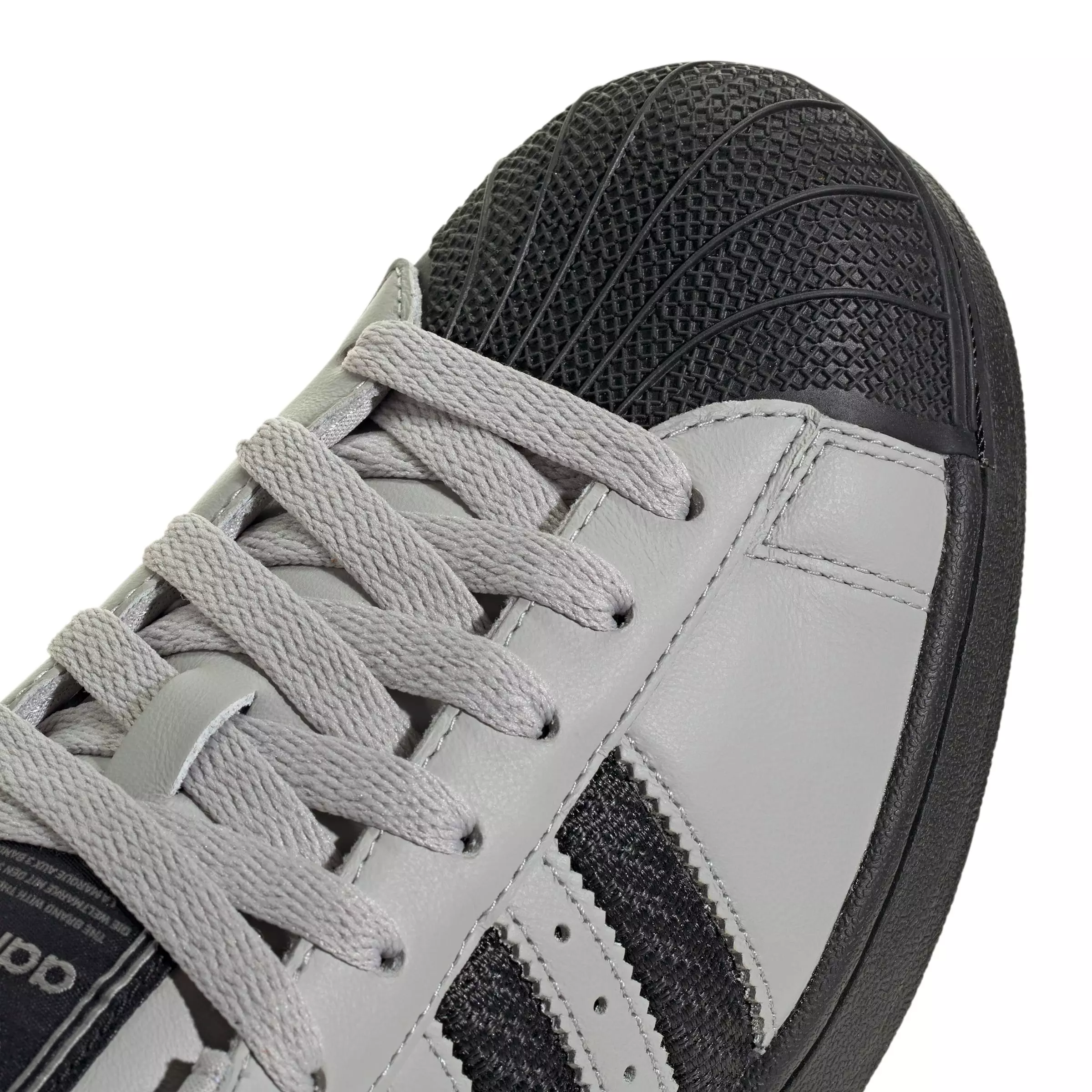 adidas Originals Superstar II Carbon Mesh "Grey/Core Black" Men's Shoe - GREY/BLACK